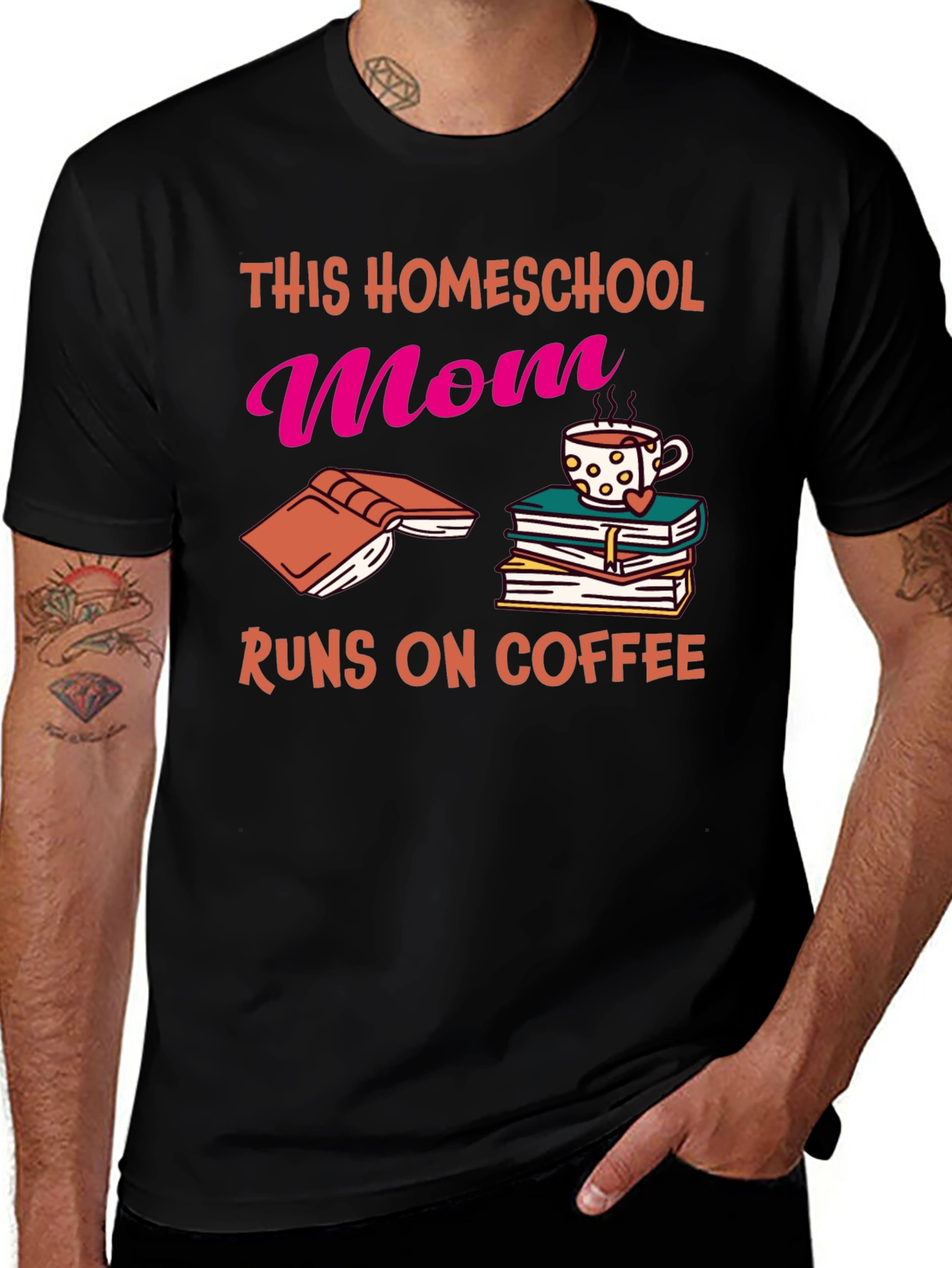 Homeschool Mom Coffee T-Shirt