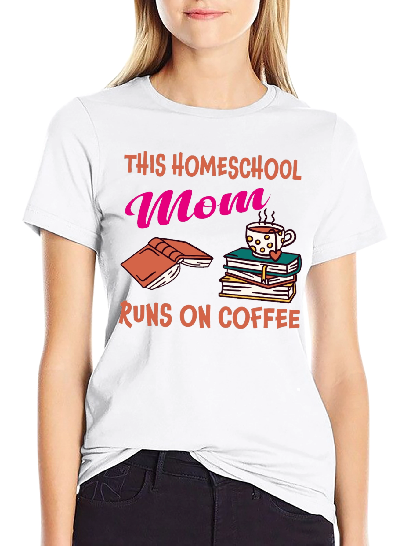 Homeschool Mom Coffee T-Shirt