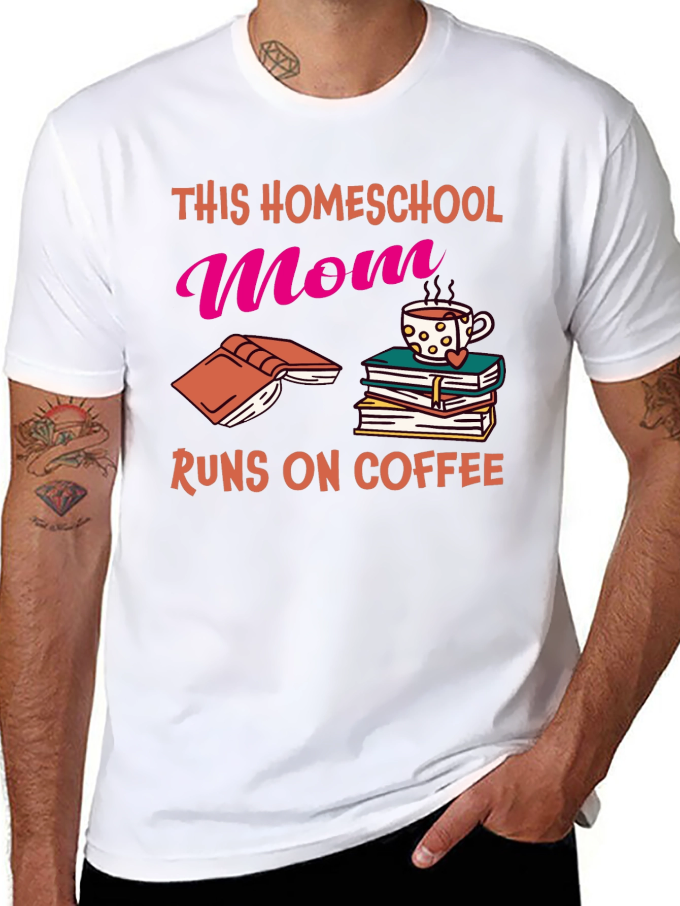 Homeschool Mom Coffee T-Shirt