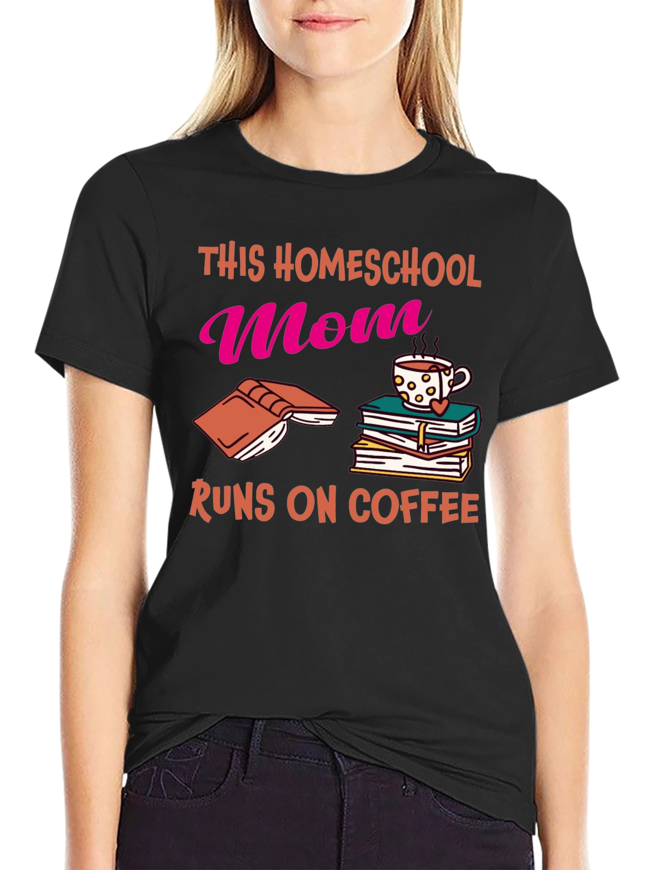 Homeschool Mom Coffee T-Shirt