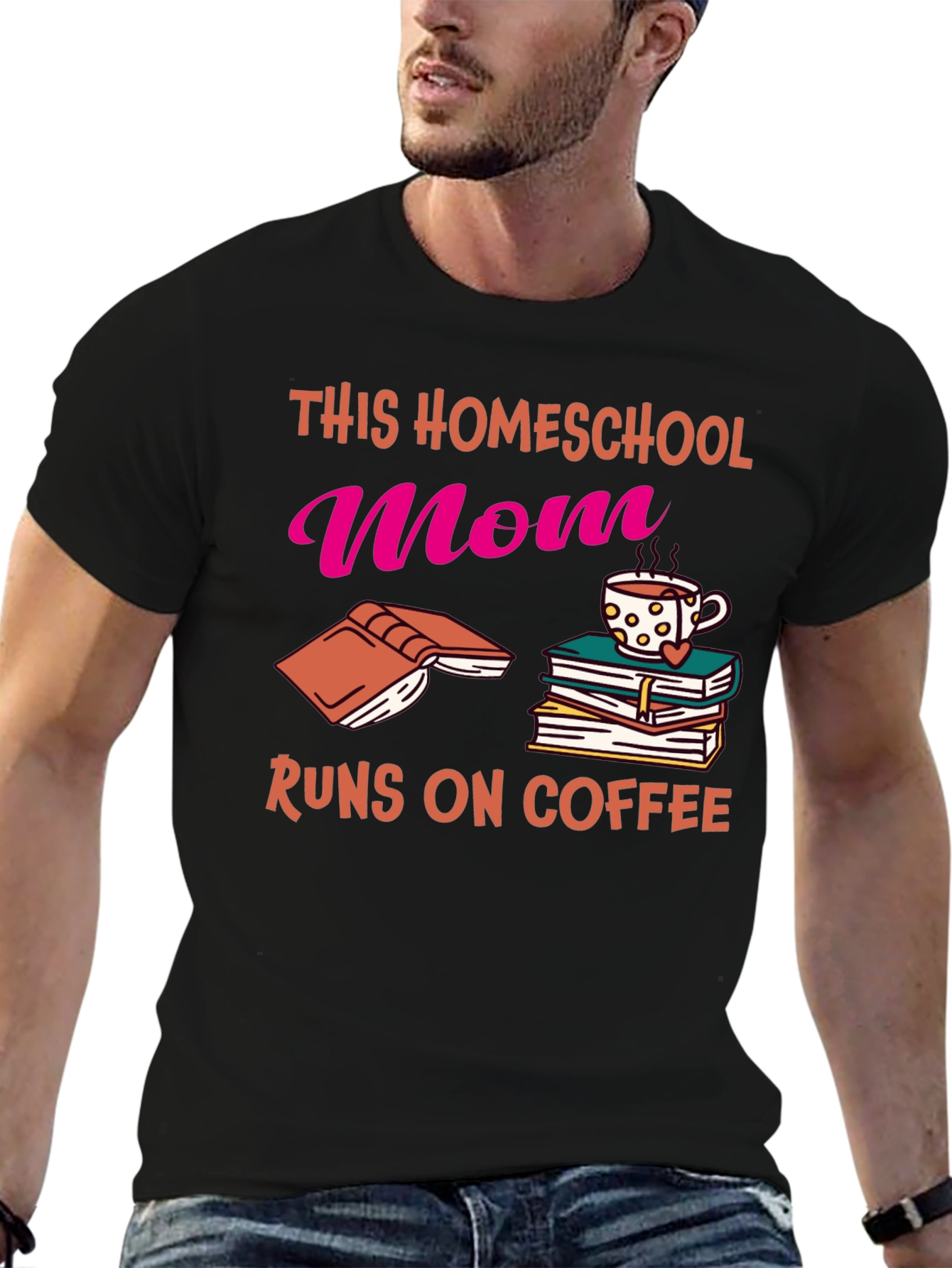 Homeschool Mom Coffee T-Shirt