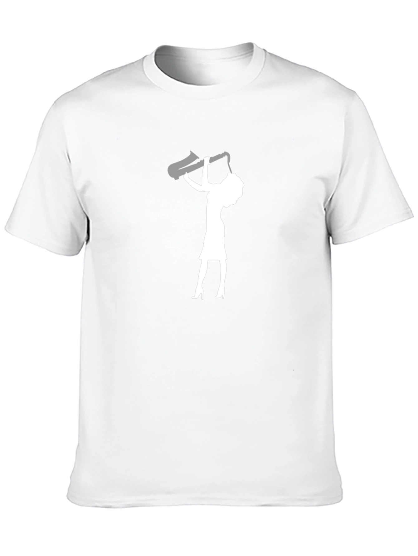 Saxophone Diva Black T-Shirt