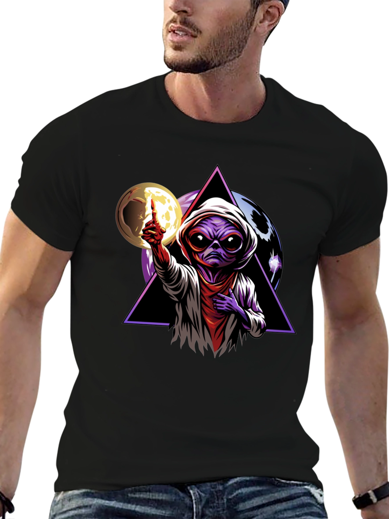 Alien Galaxy T-Shirt - Unique Design