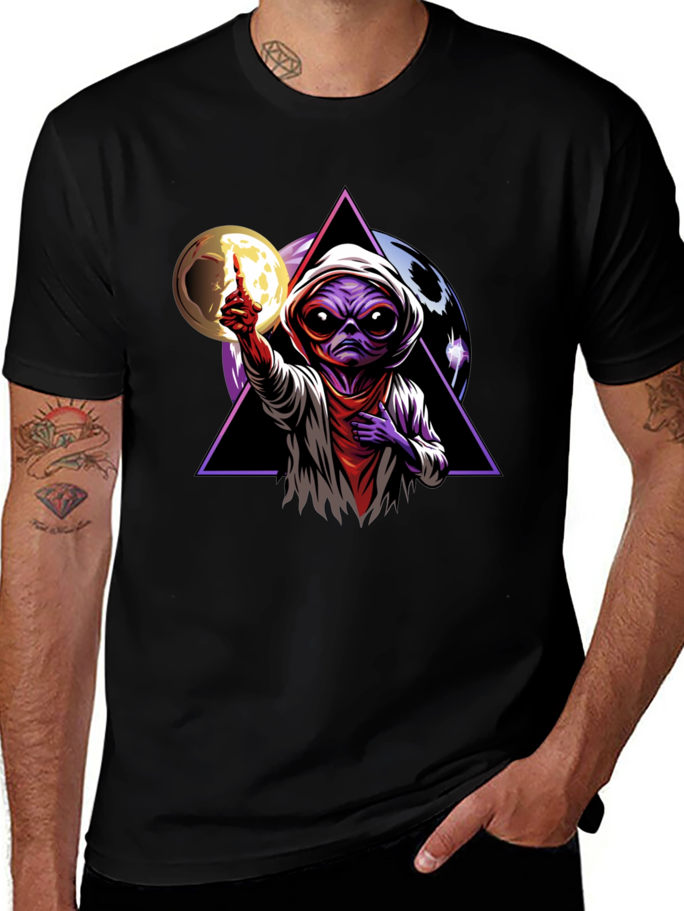 Alien Galaxy T-Shirt - Unique Design