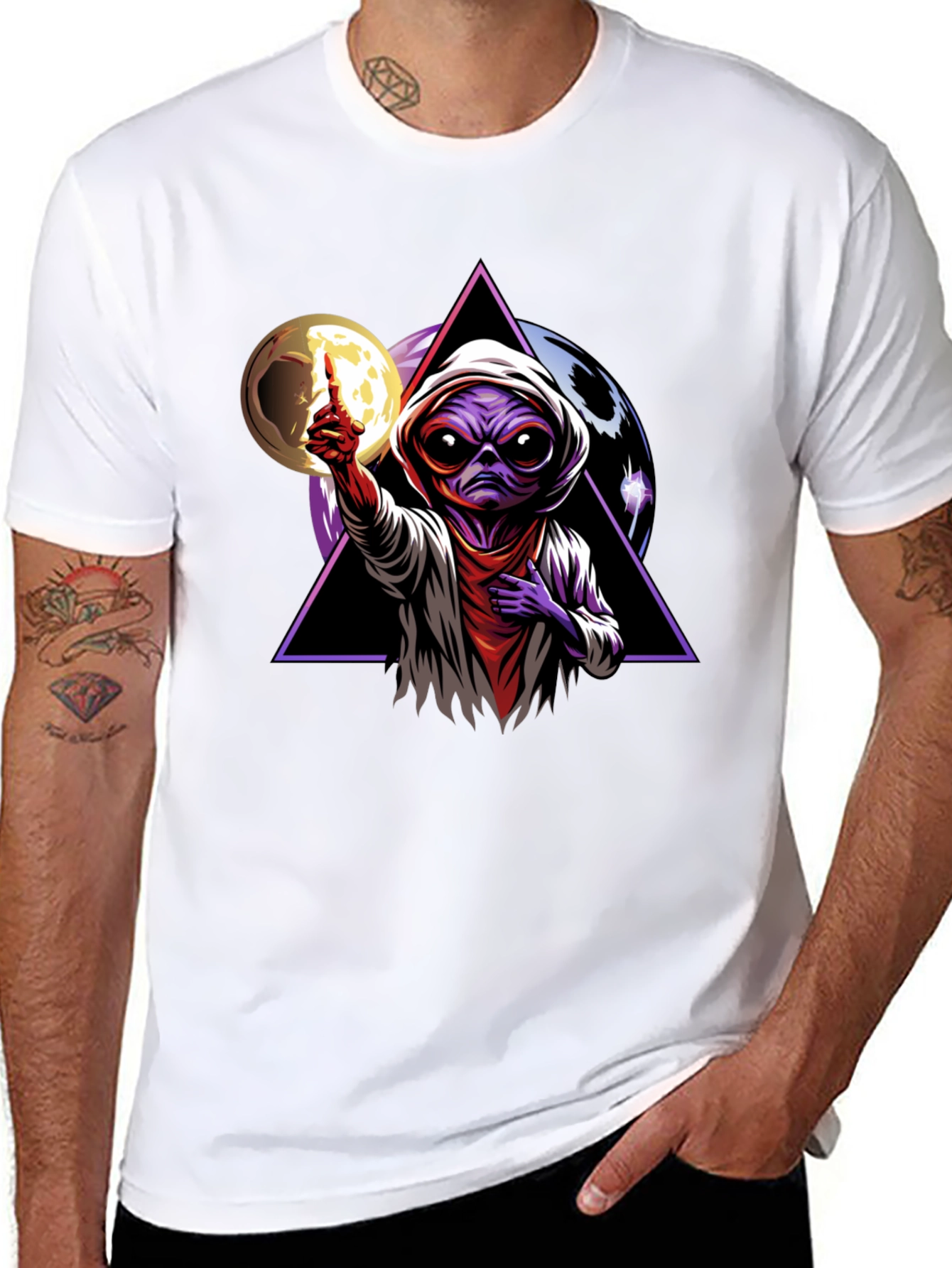 Alien Galaxy T-Shirt - Unique Design
