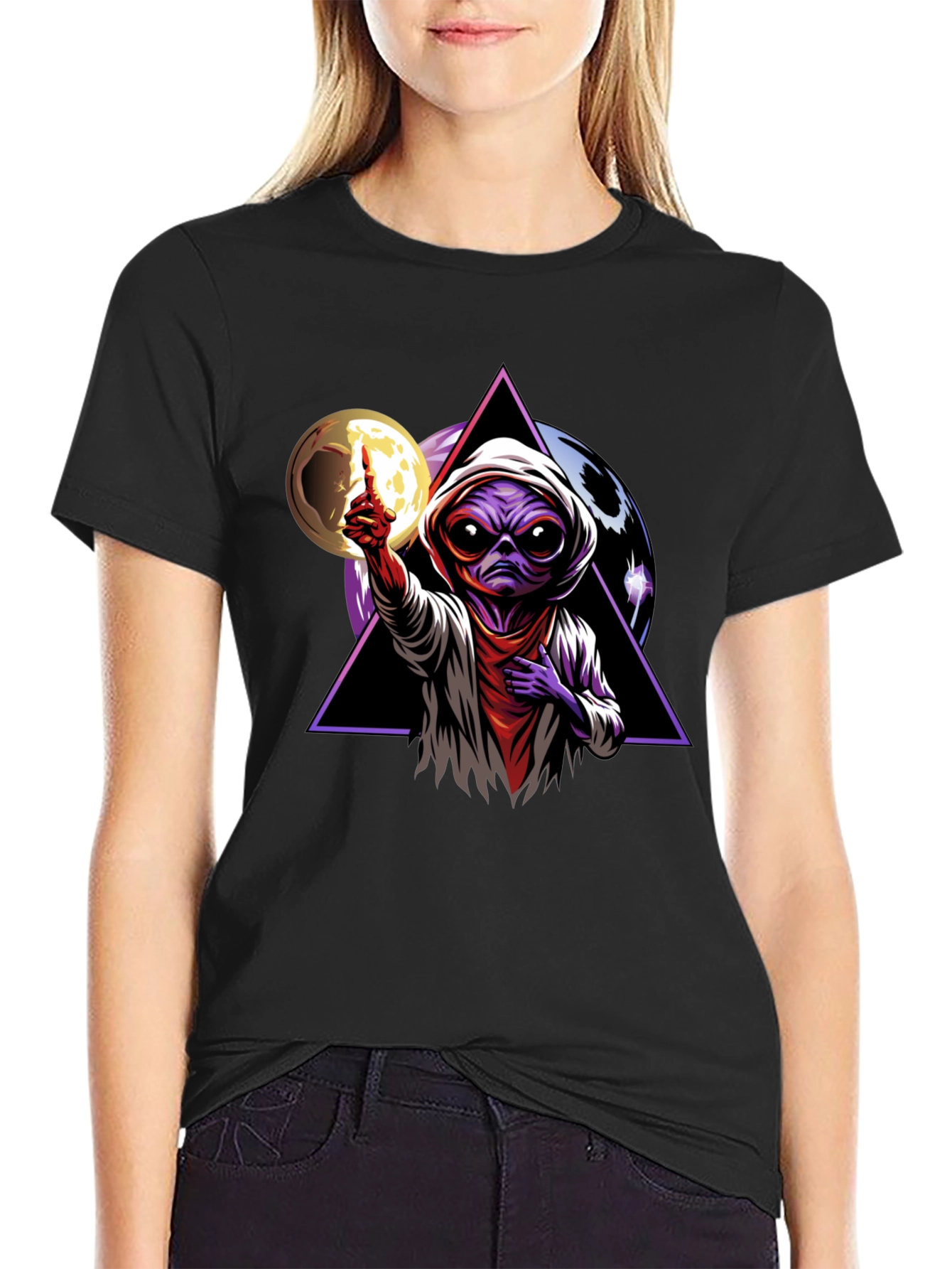Alien Galaxy T-Shirt - Unique Design
