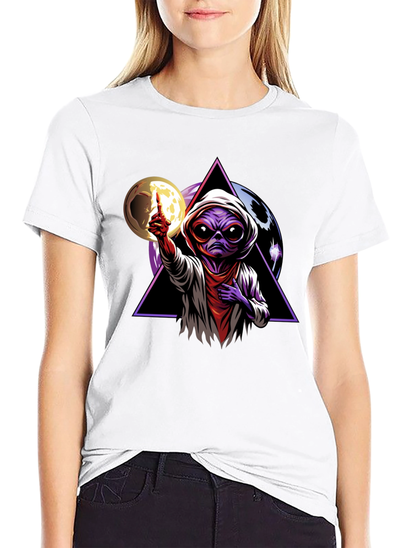 Alien Galaxy T-Shirt - Unique Design
