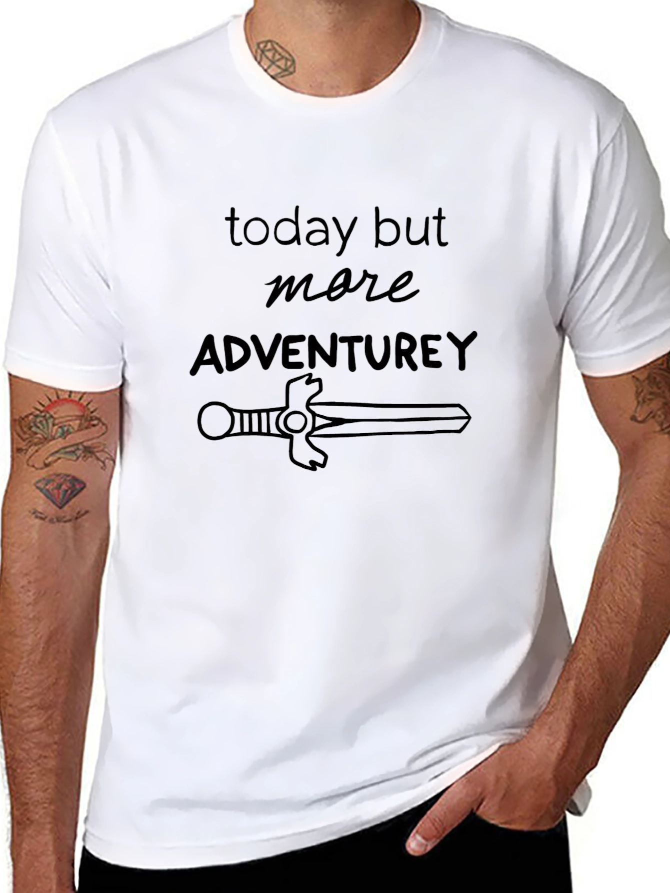 Adventurous T-Shirt: Today but More Adventurey