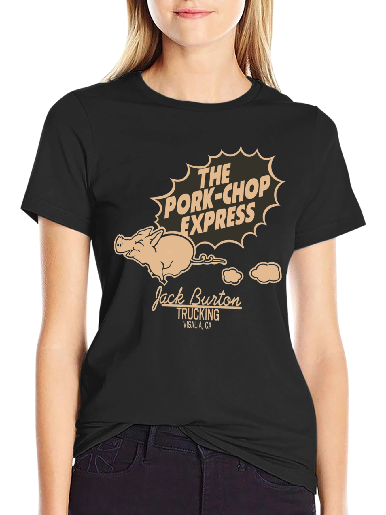 Pork-Chop Express T-Shirt - Jack Burton Trucking Tee