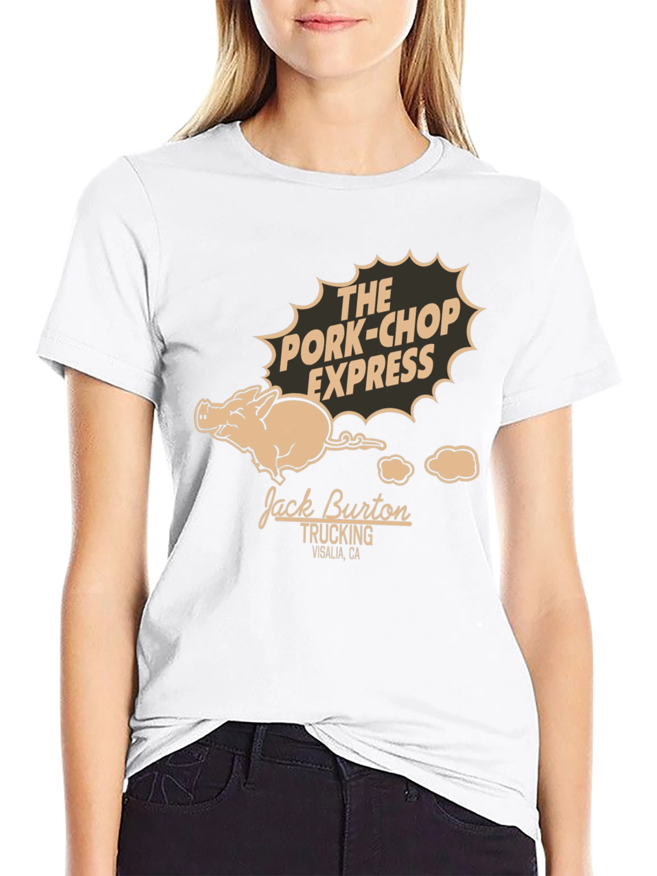 Pork-Chop Express T-Shirt - Jack Burton Trucking Tee