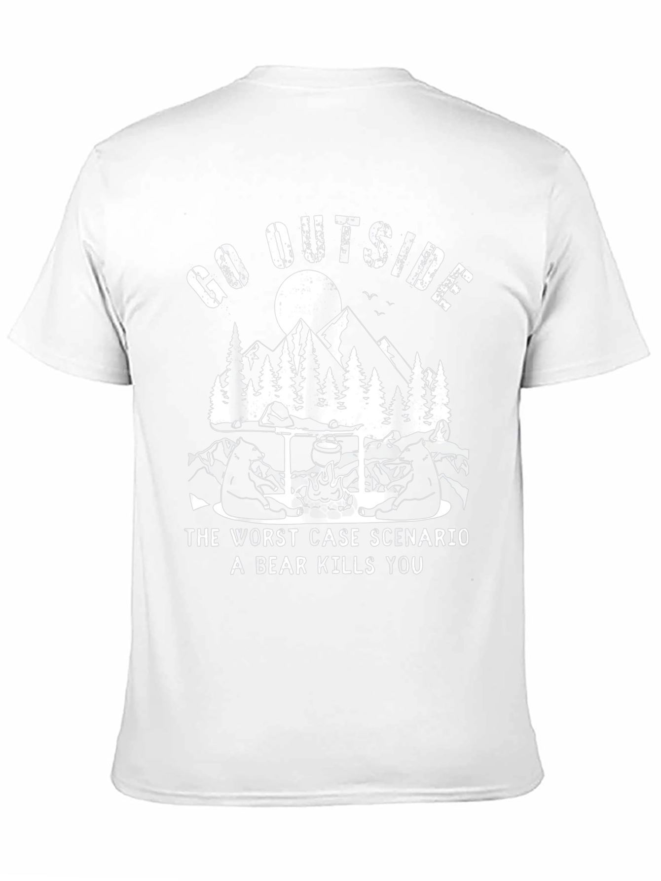 Go Outside Bear T-Shirt