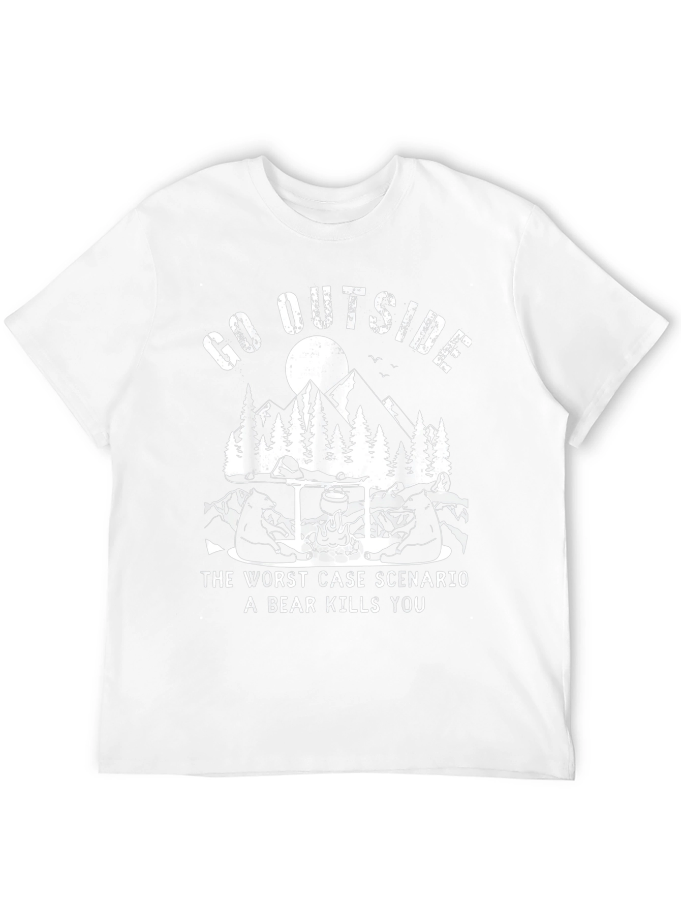 Go Outside Bear T-Shirt