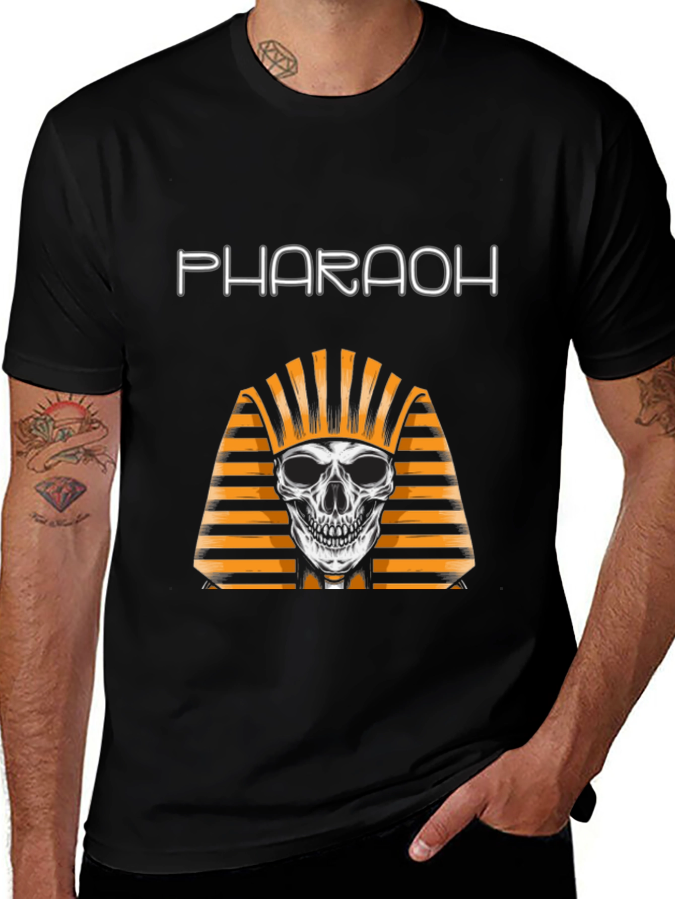 Pharaoh Skull T-Shirt - Graphic Tee