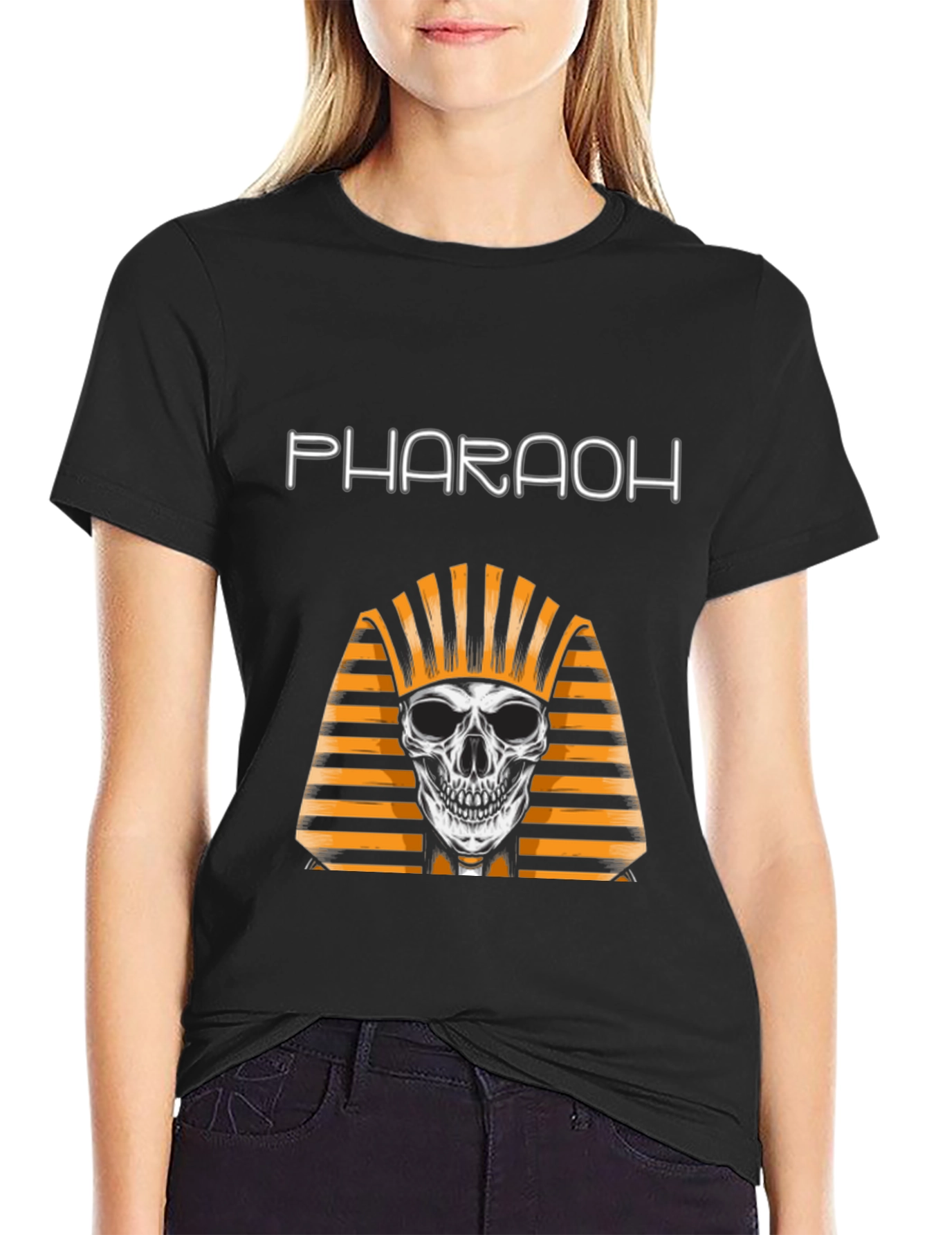 Pharaoh Skull T-Shirt - Graphic Tee