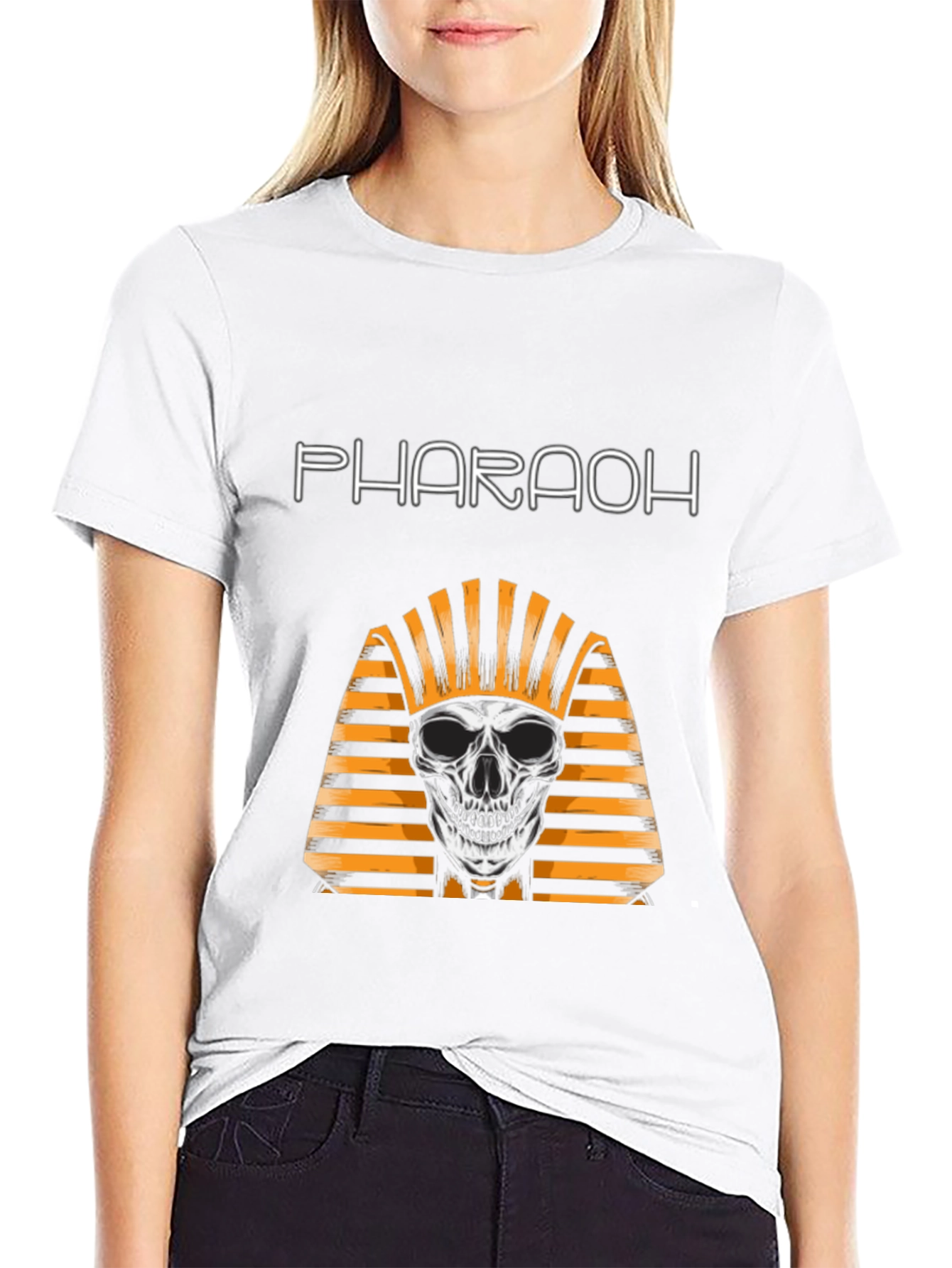 Pharaoh Skull T-Shirt - Graphic Tee