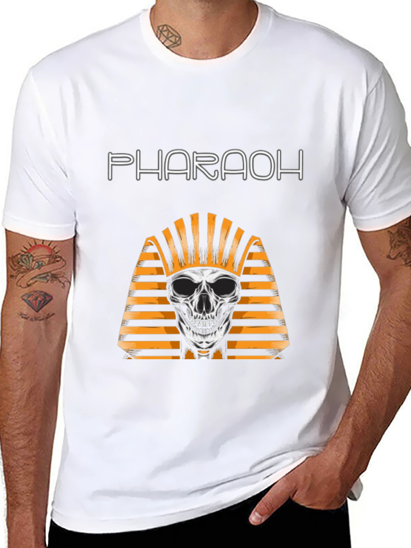 Pharaoh Skull T-Shirt - Graphic Tee