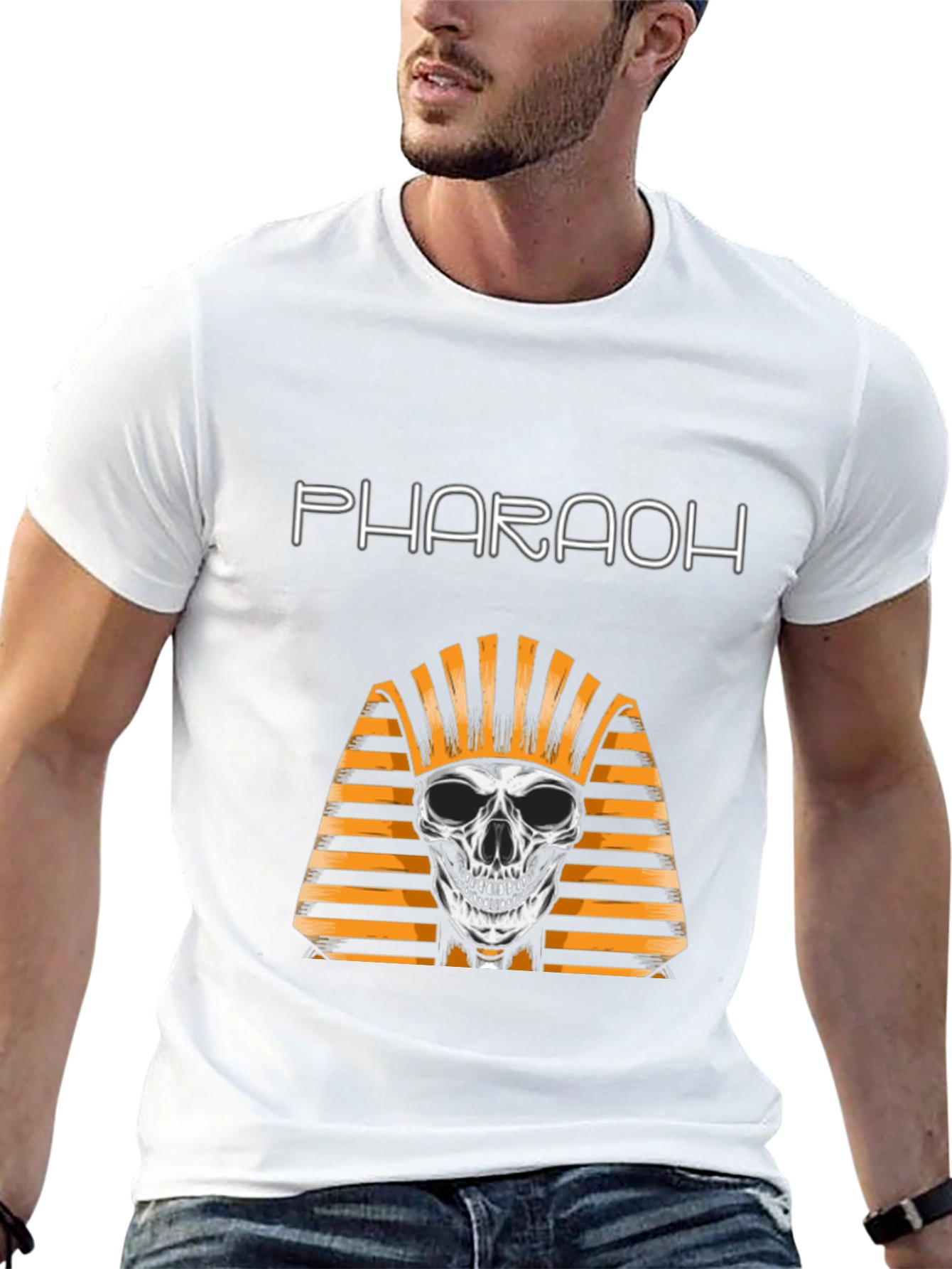 Pharaoh Skull T-Shirt - Graphic Tee