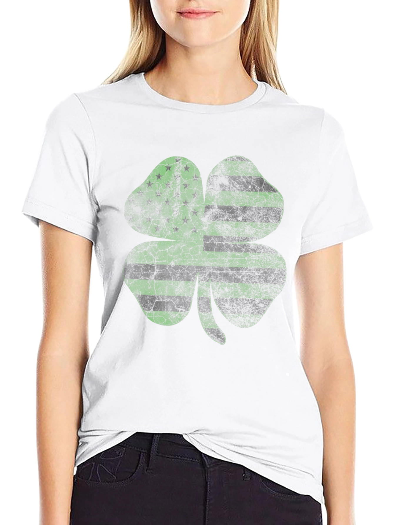 St. Patricks Day Clover T-Shirt