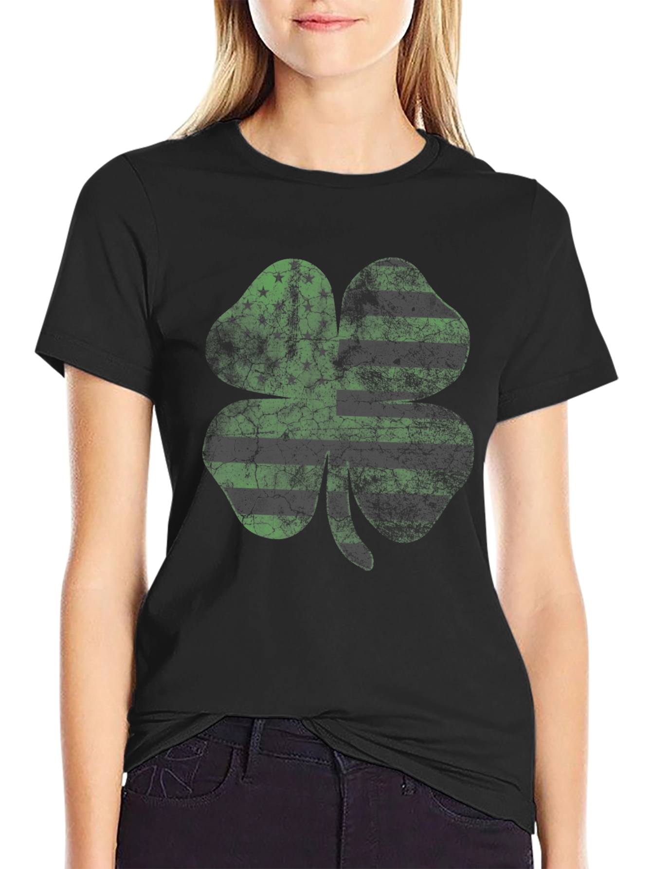 St. Patricks Day Clover T-Shirt