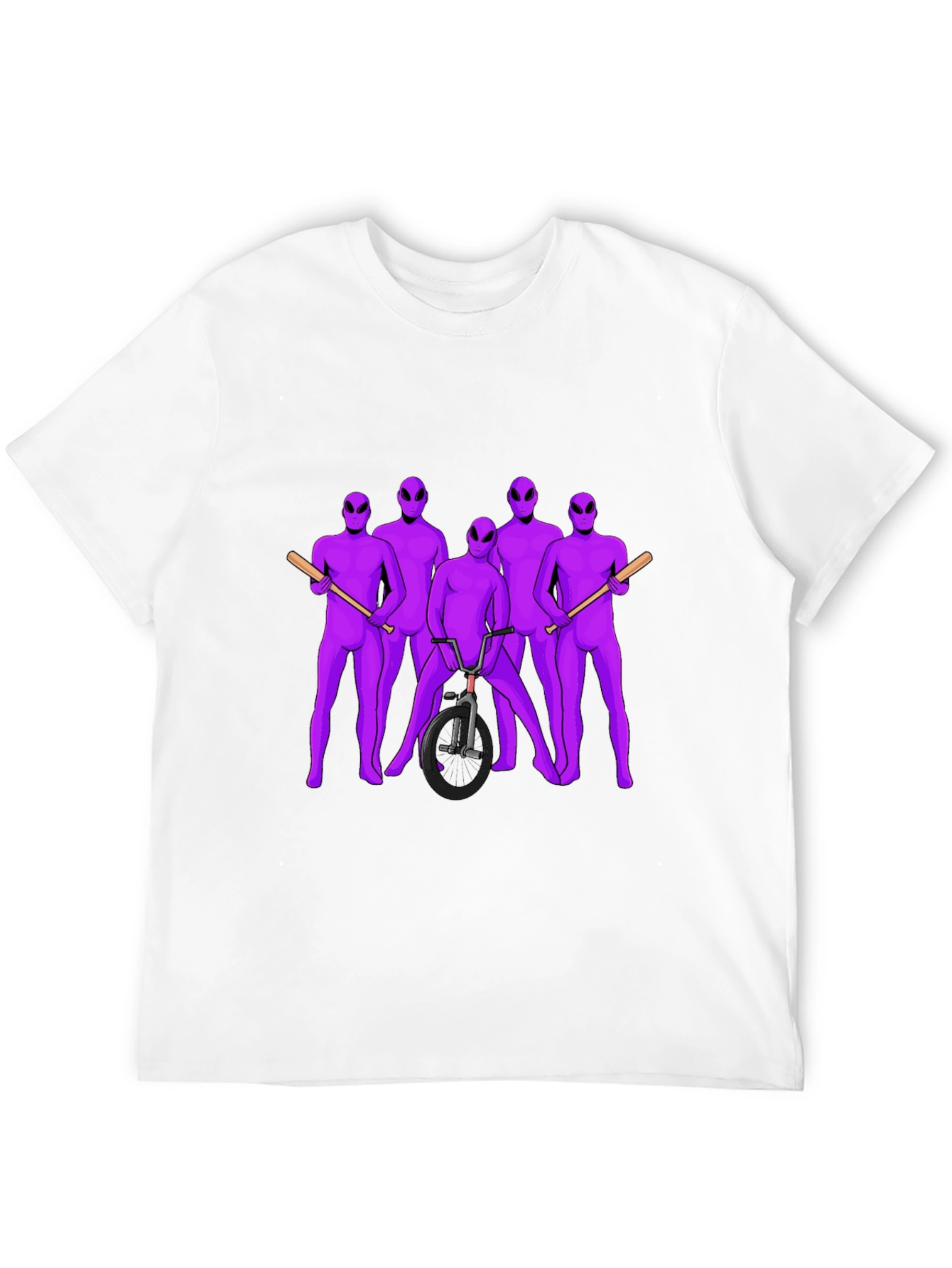Alien Gangster Graphic T-Shirt - Mens Black Tee