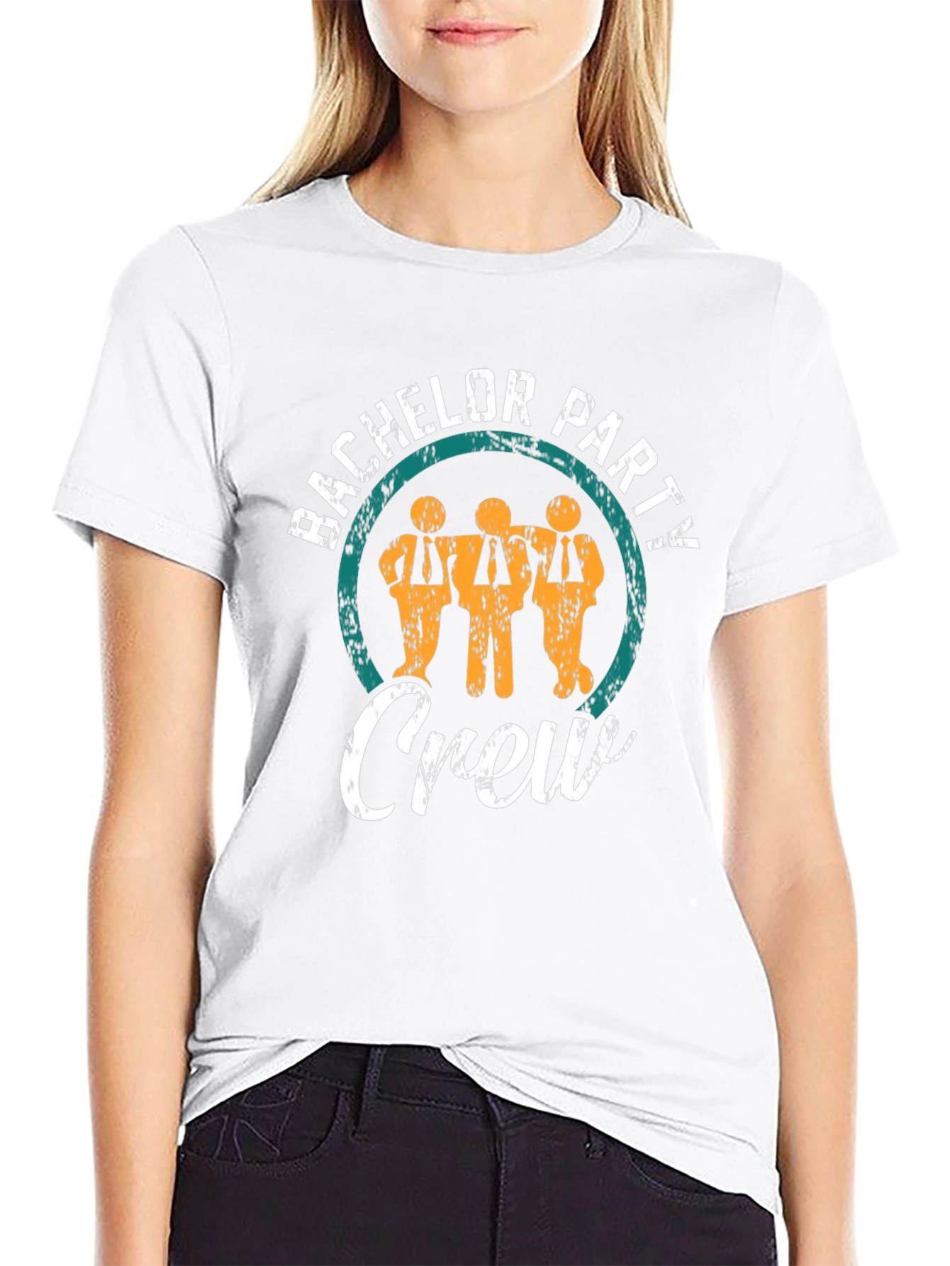 Bachelor Party Crew T-Shirt - Grooms Squad Tee