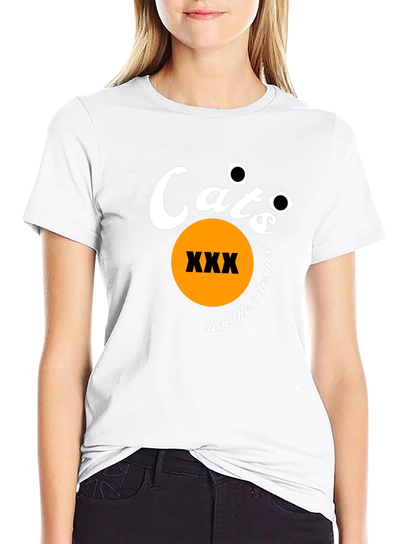 Cats Run the Internet Graphic T-Shirt