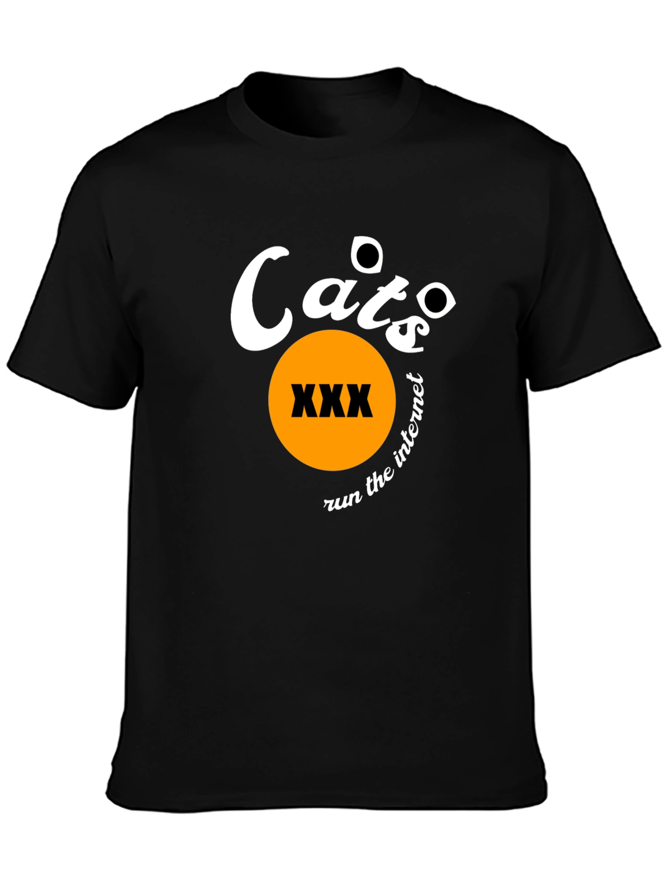 Cats Run the Internet Graphic T-Shirt