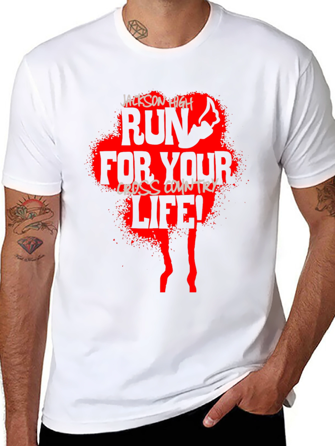 Run For Your Life Cross Country T-Shirt