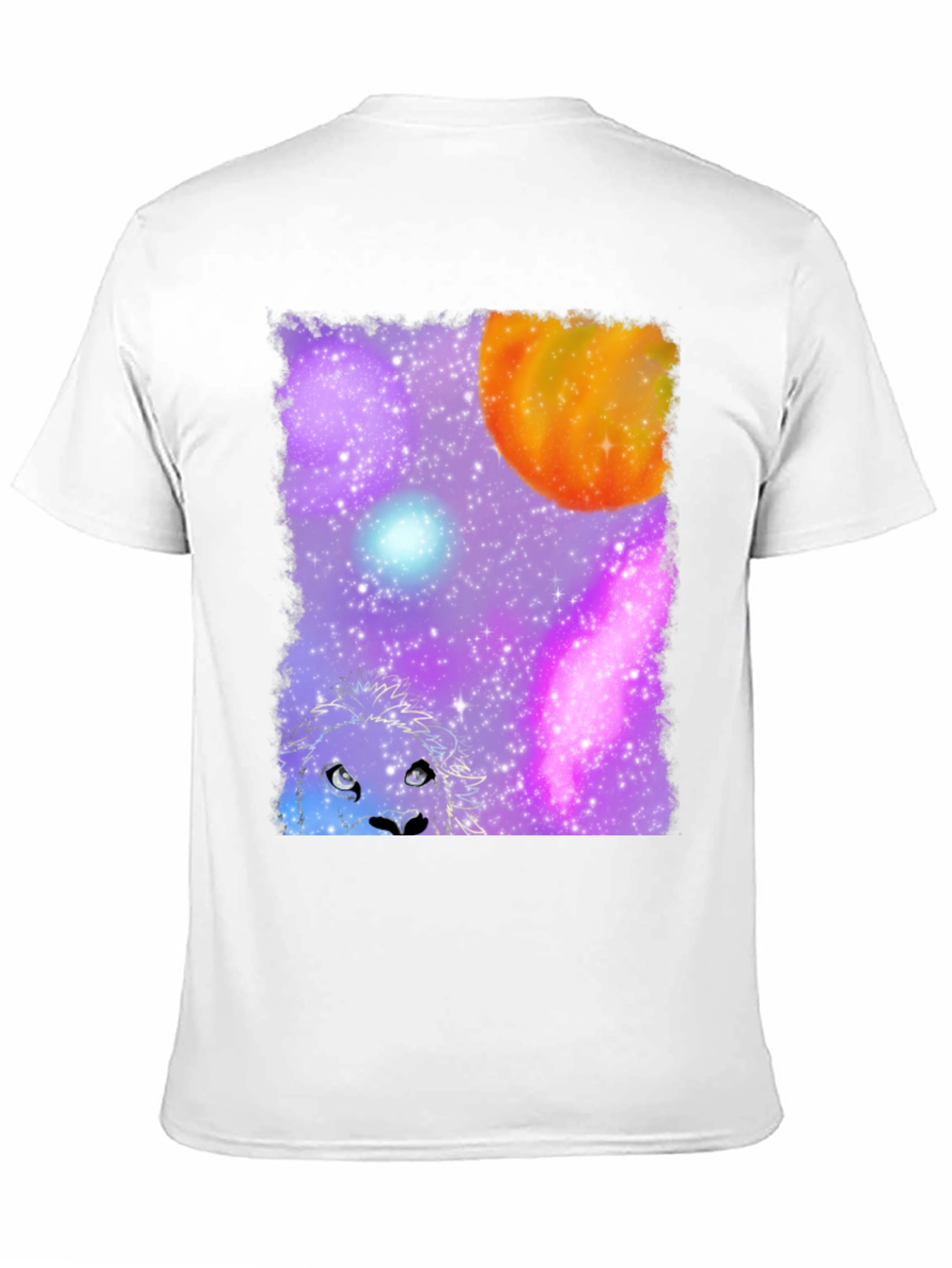 Lion Galaxy Graphic Tee