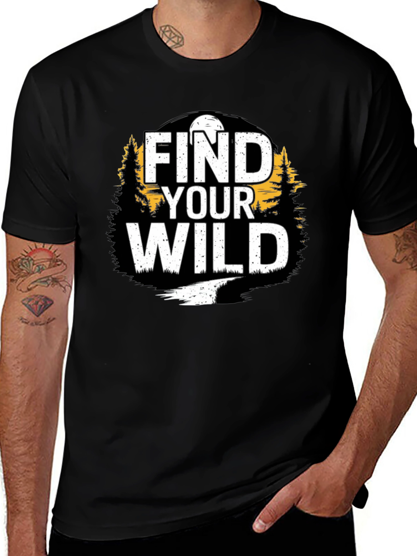 Find Your Wild Graphic Tee - Adventure Awaits