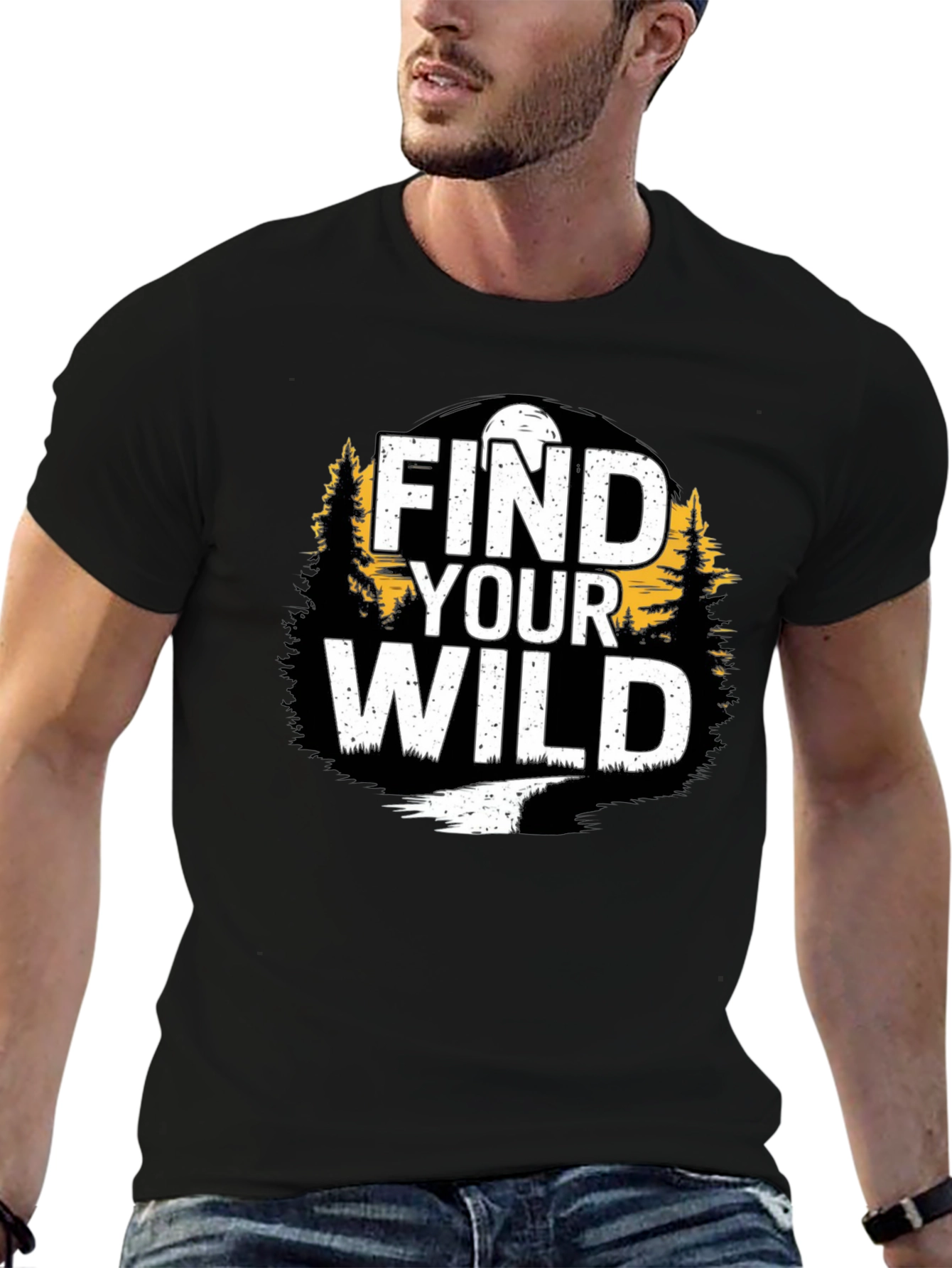 Find Your Wild Graphic Tee - Adventure Awaits