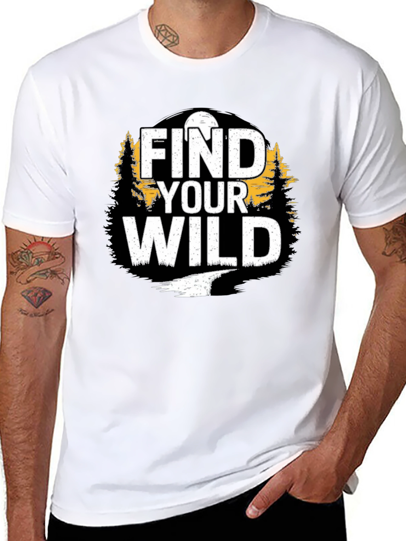 Find Your Wild Graphic Tee - Adventure Awaits