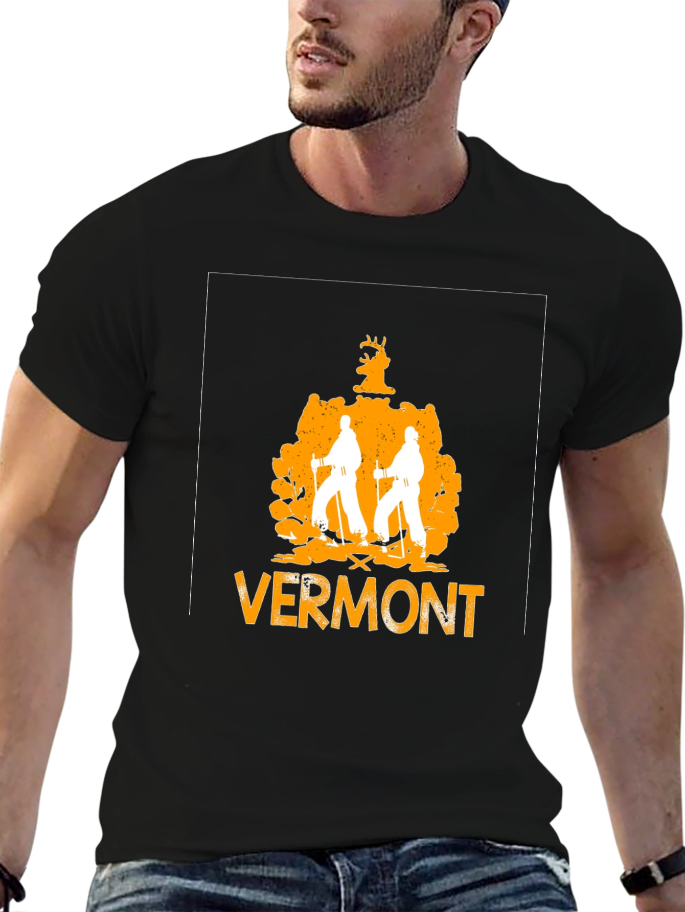 Vermont Hiking T-Shirt - Outdoor Adventure Tee