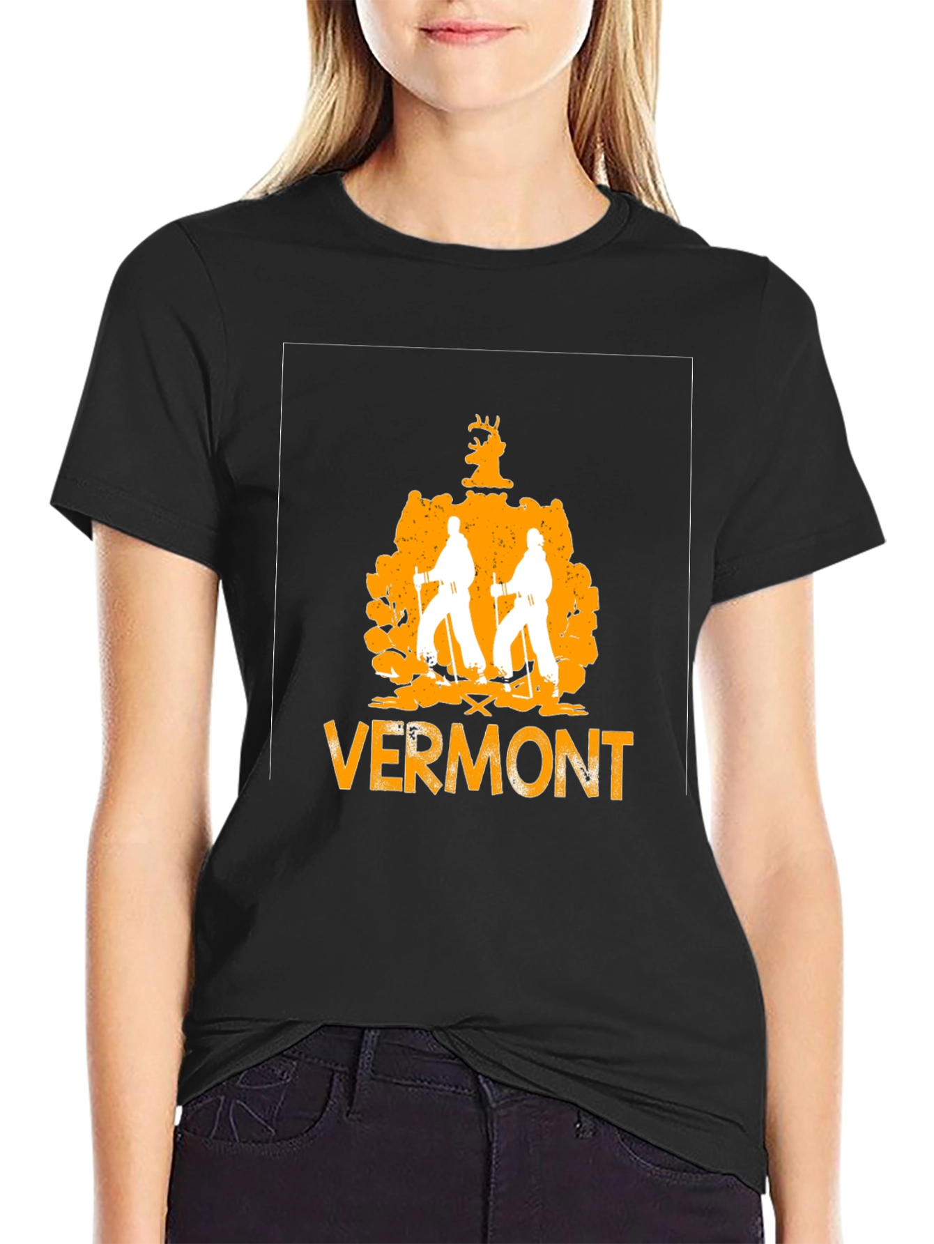 Vermont Hiking T-Shirt - Outdoor Adventure Tee