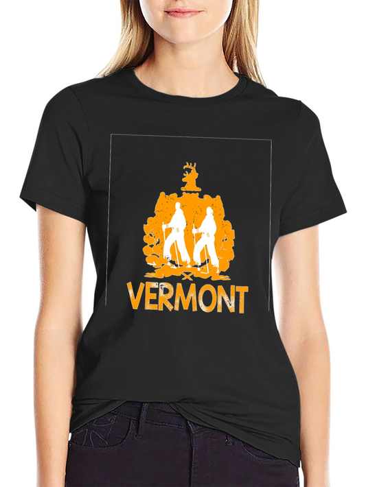 Vermont Hiking T-Shirt - Outdoor Adventure Tee