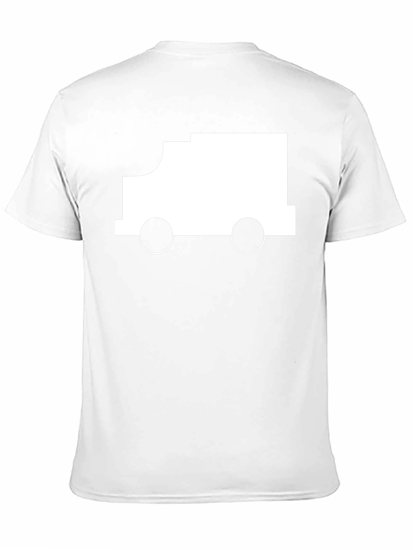 Truck Graphic Tee - Modern Black T-Shirt