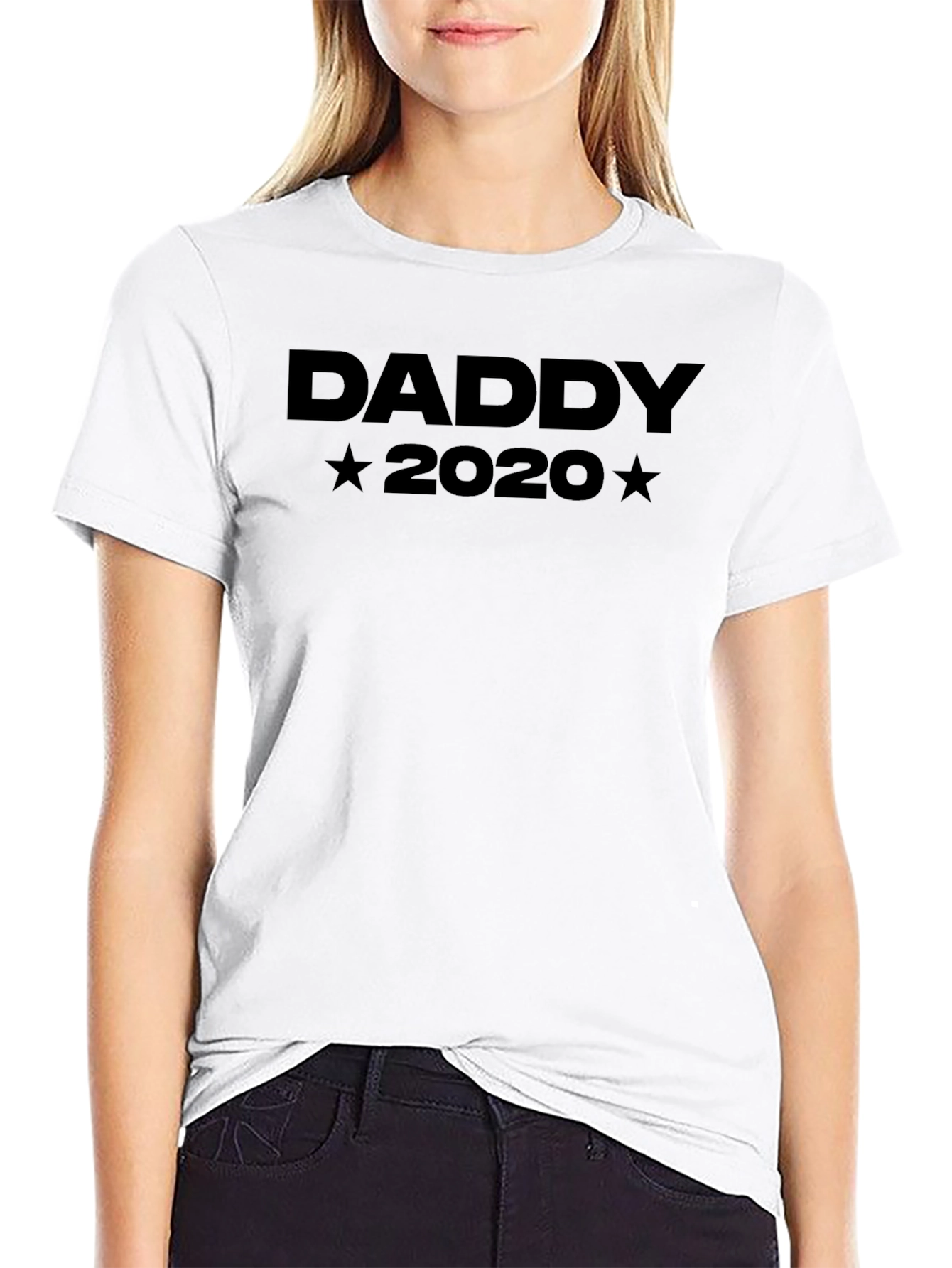 Daddy 2020 Graphic T-Shirt - Black