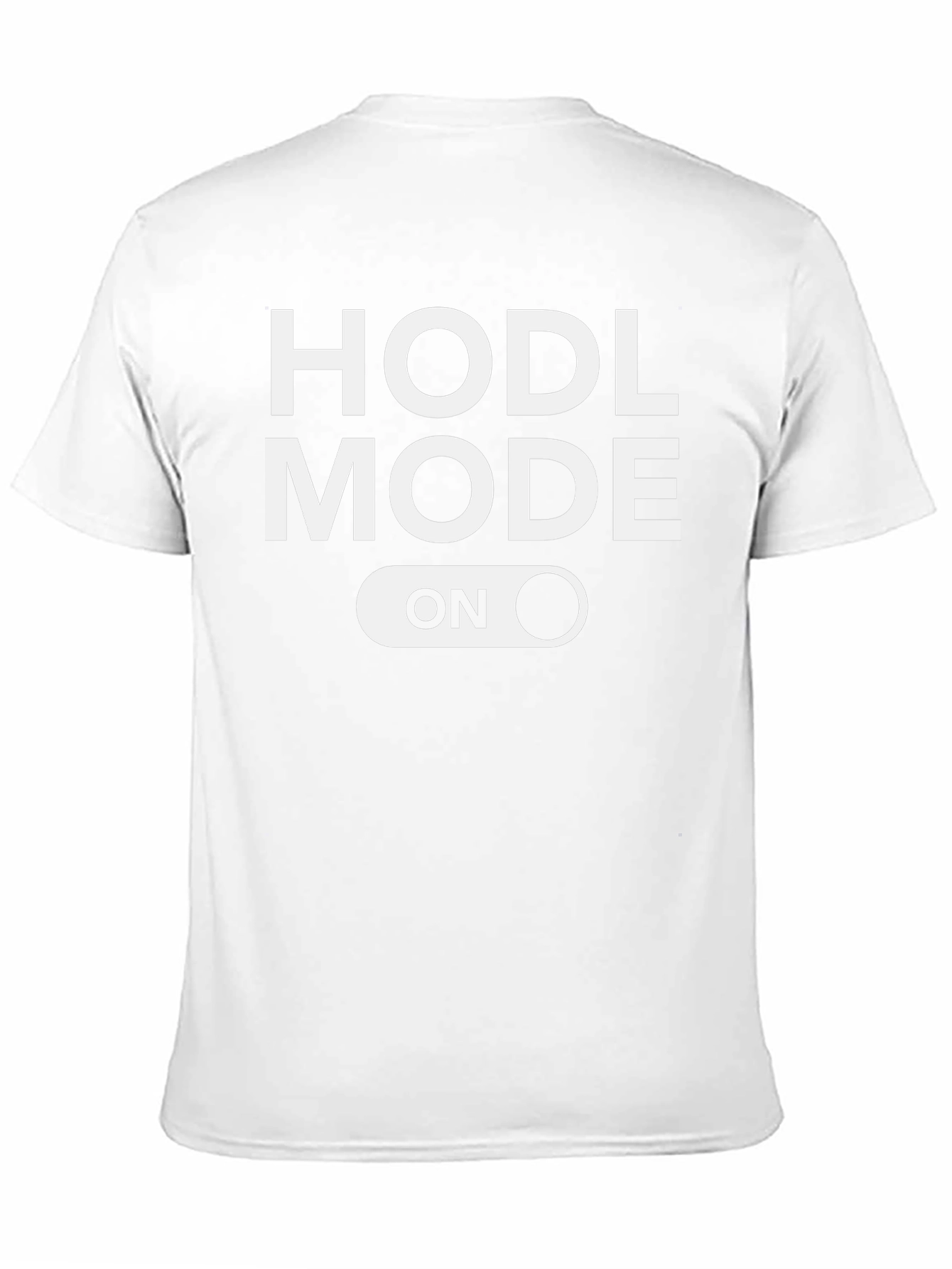 HODL Mode ON Black T-Shirt Crypto Currency Apparel