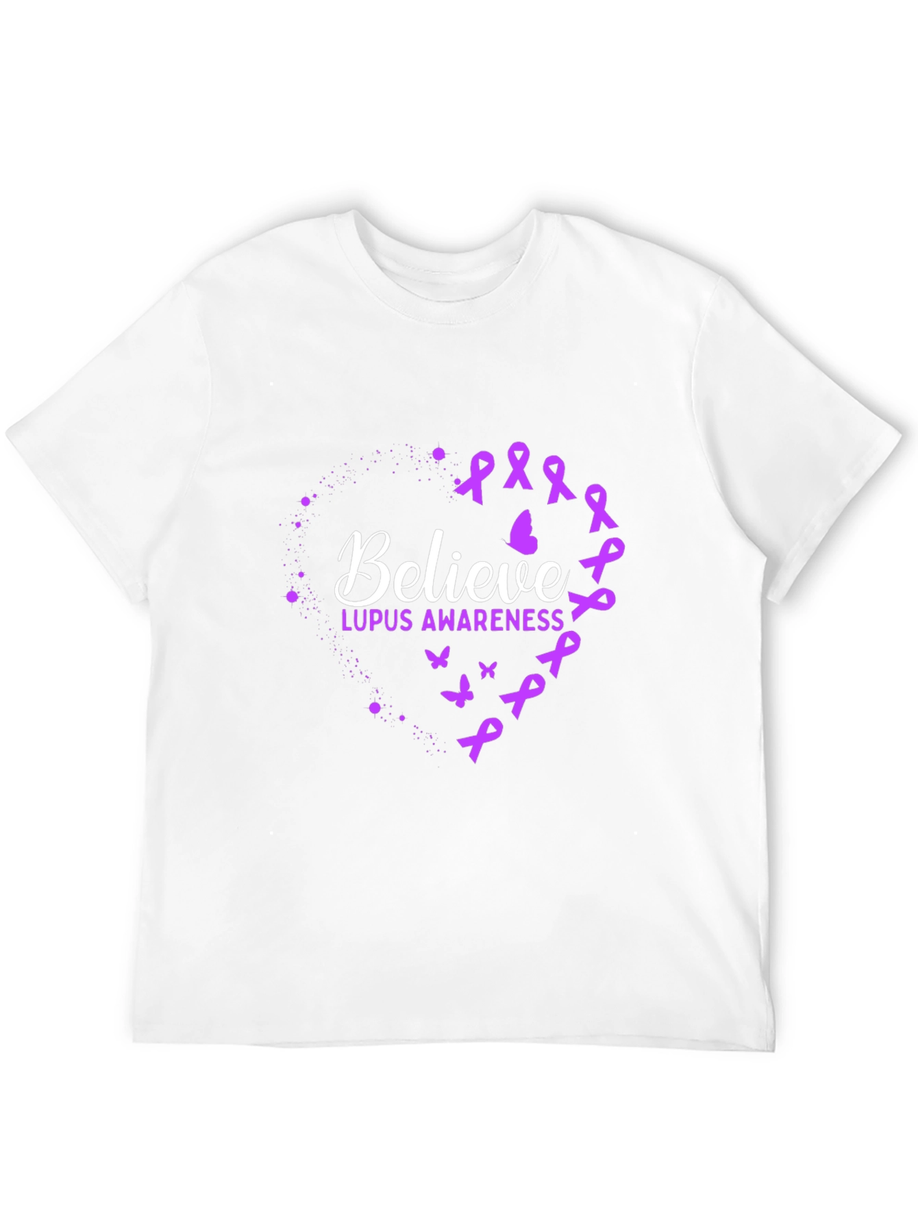 Believe Lupus Awareness T-Shirt - Unisex