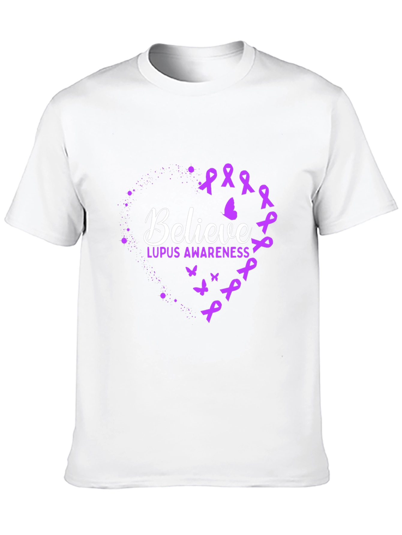 Believe Lupus Awareness T-Shirt - Unisex