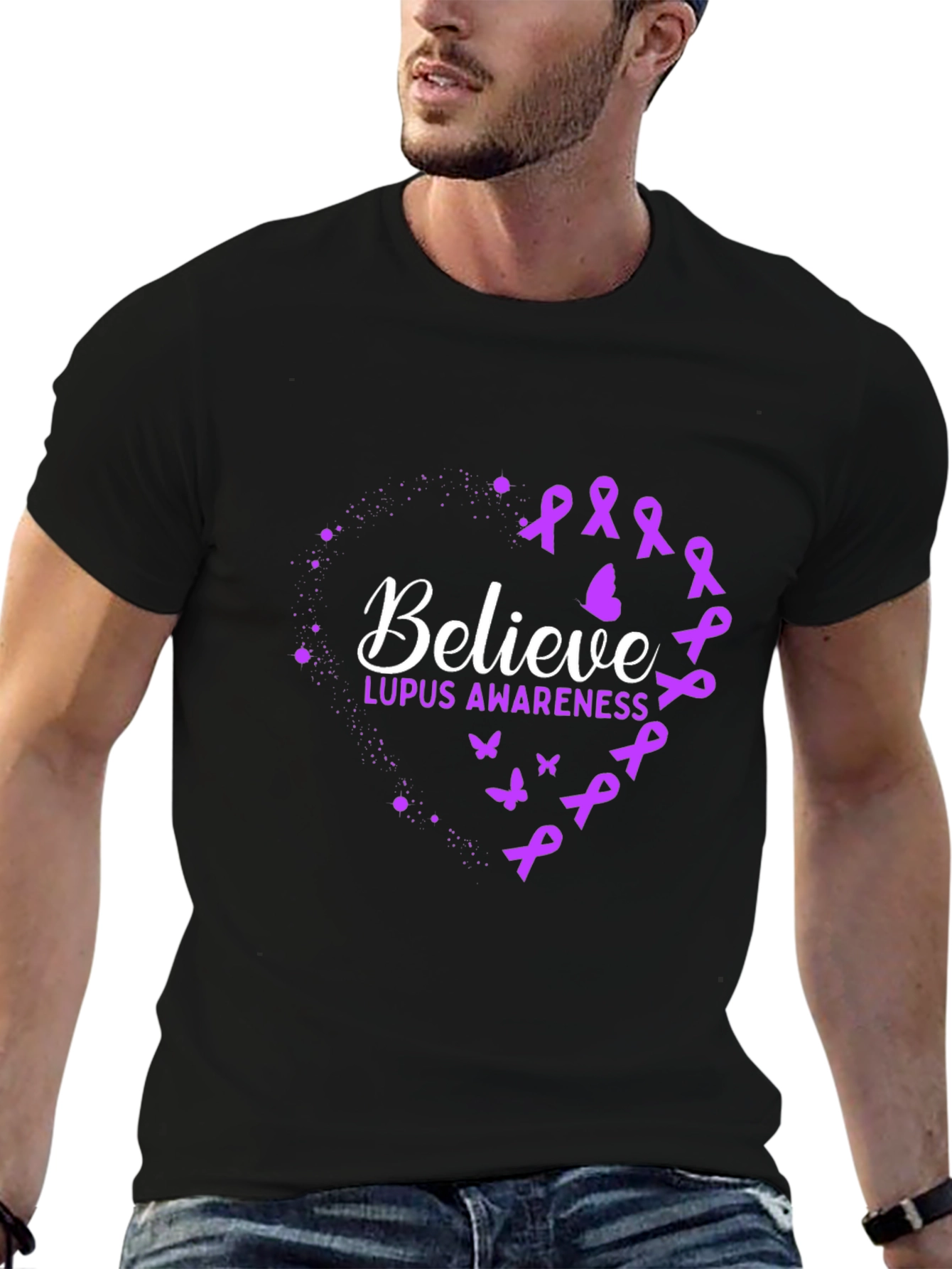 Believe Lupus Awareness T-Shirt - Unisex