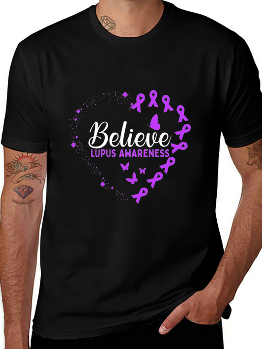 Believe Lupus Awareness T-Shirt - Unisex