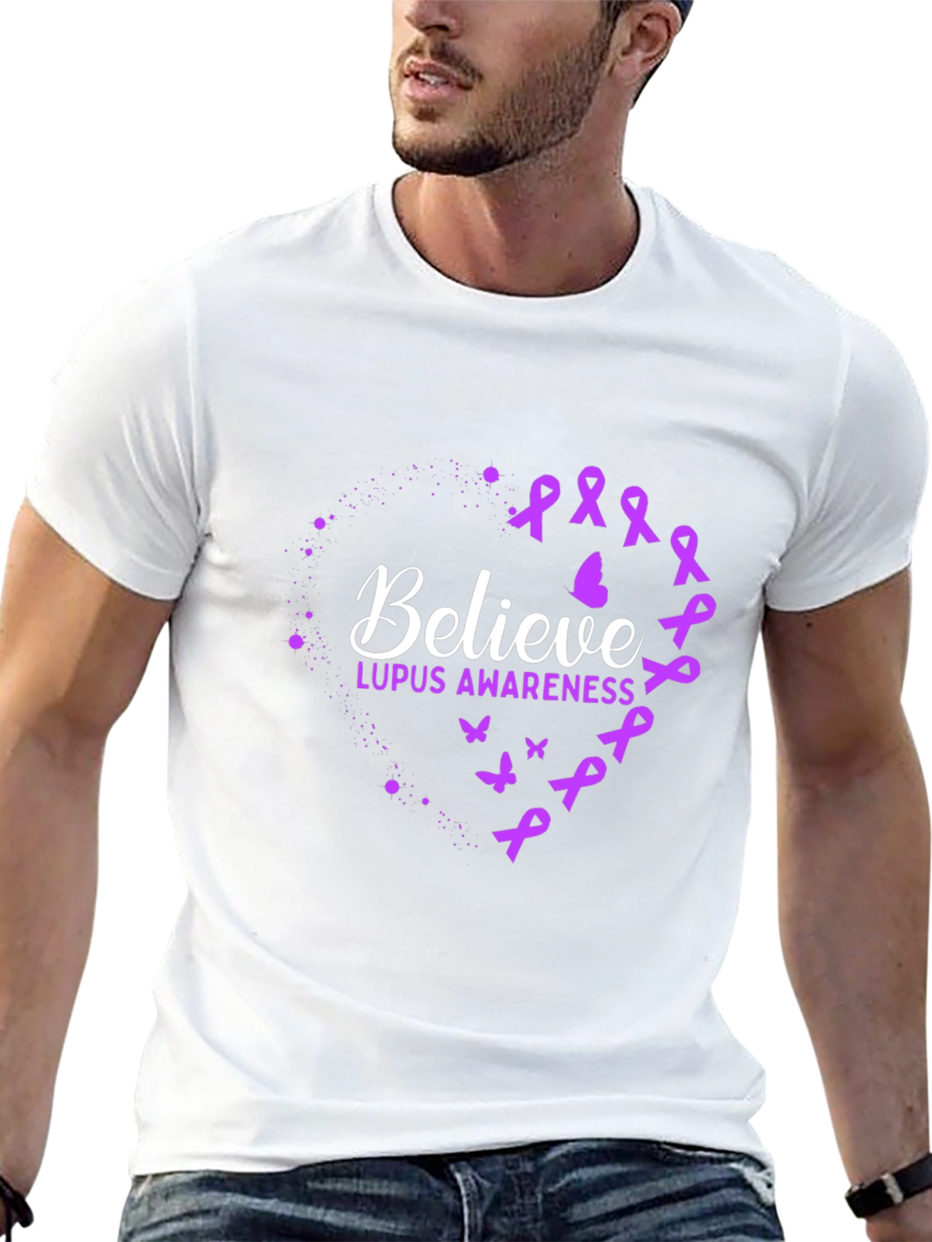 Believe Lupus Awareness T-Shirt - Unisex