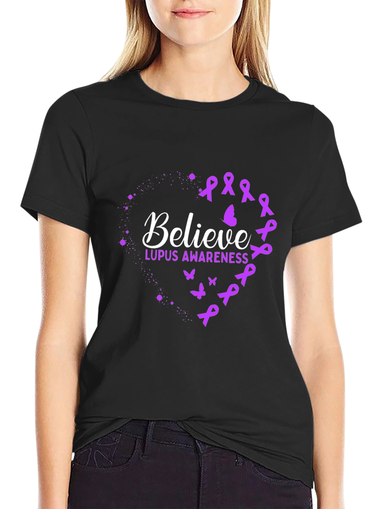 Believe Lupus Awareness T-Shirt - Unisex
