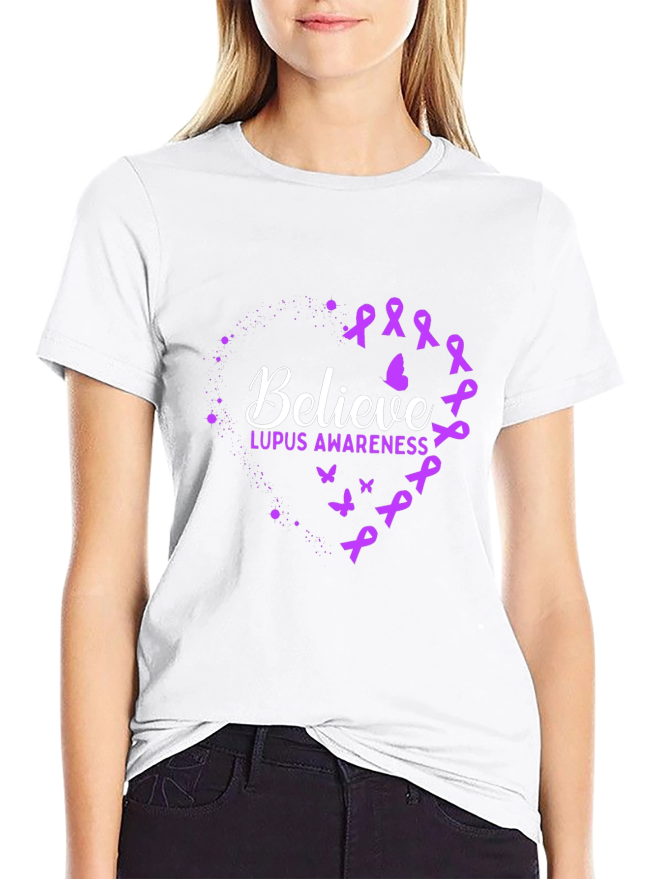Believe Lupus Awareness T-Shirt - Unisex