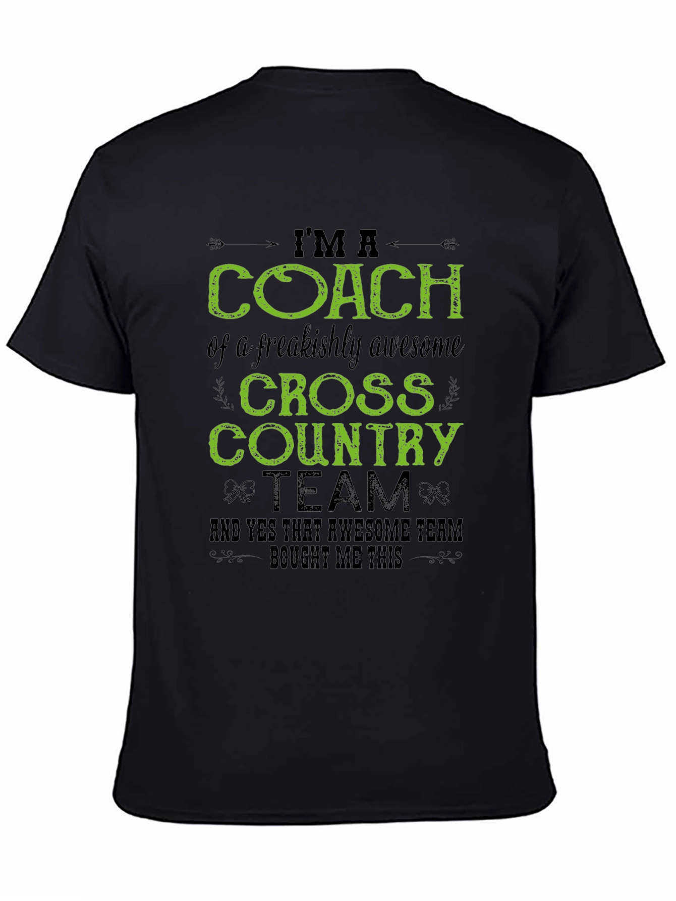 Cross Country Coach T-Shirt - Awesome Team Gift