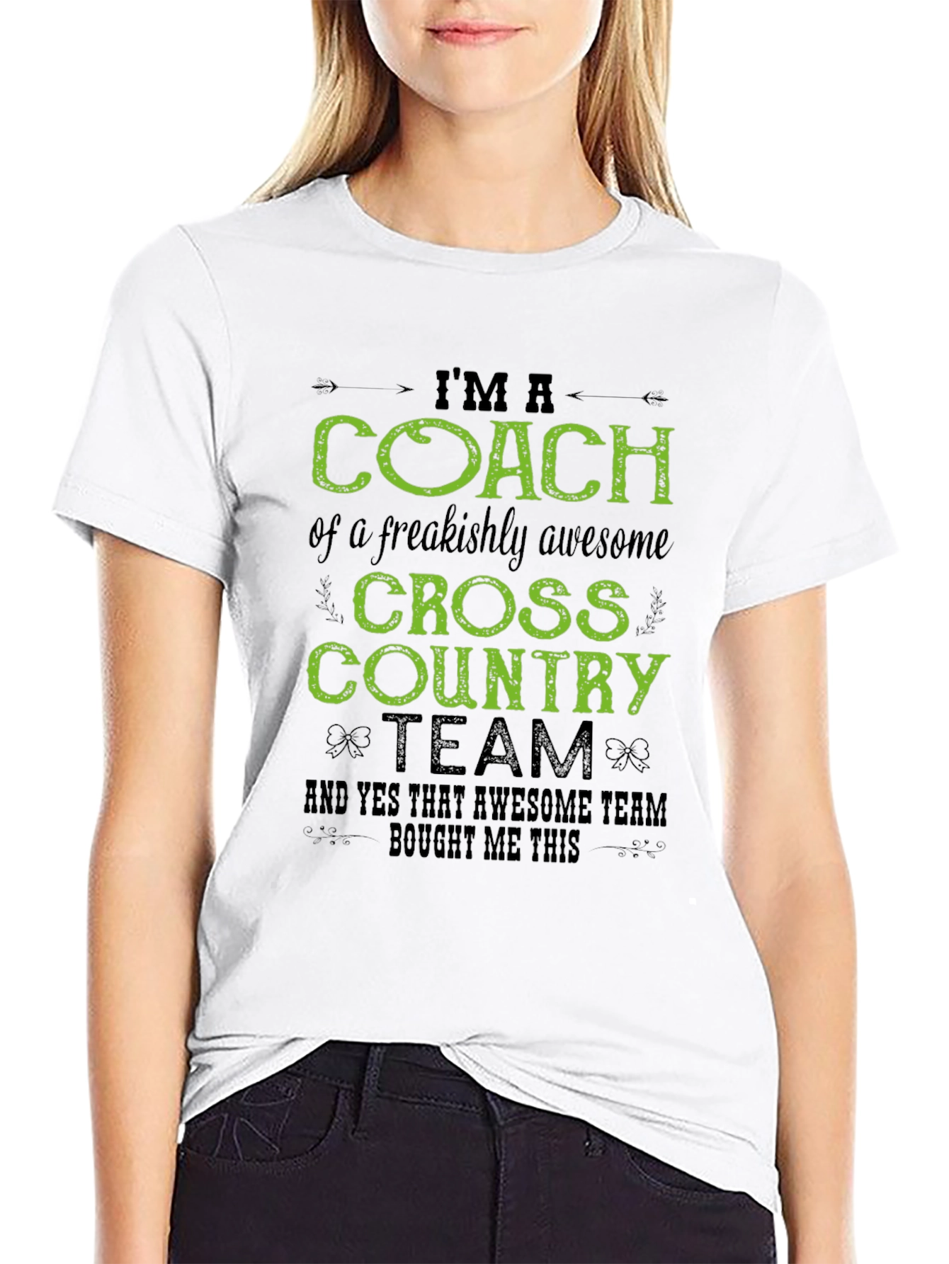Cross Country Coach T-Shirt - Awesome Team Gift