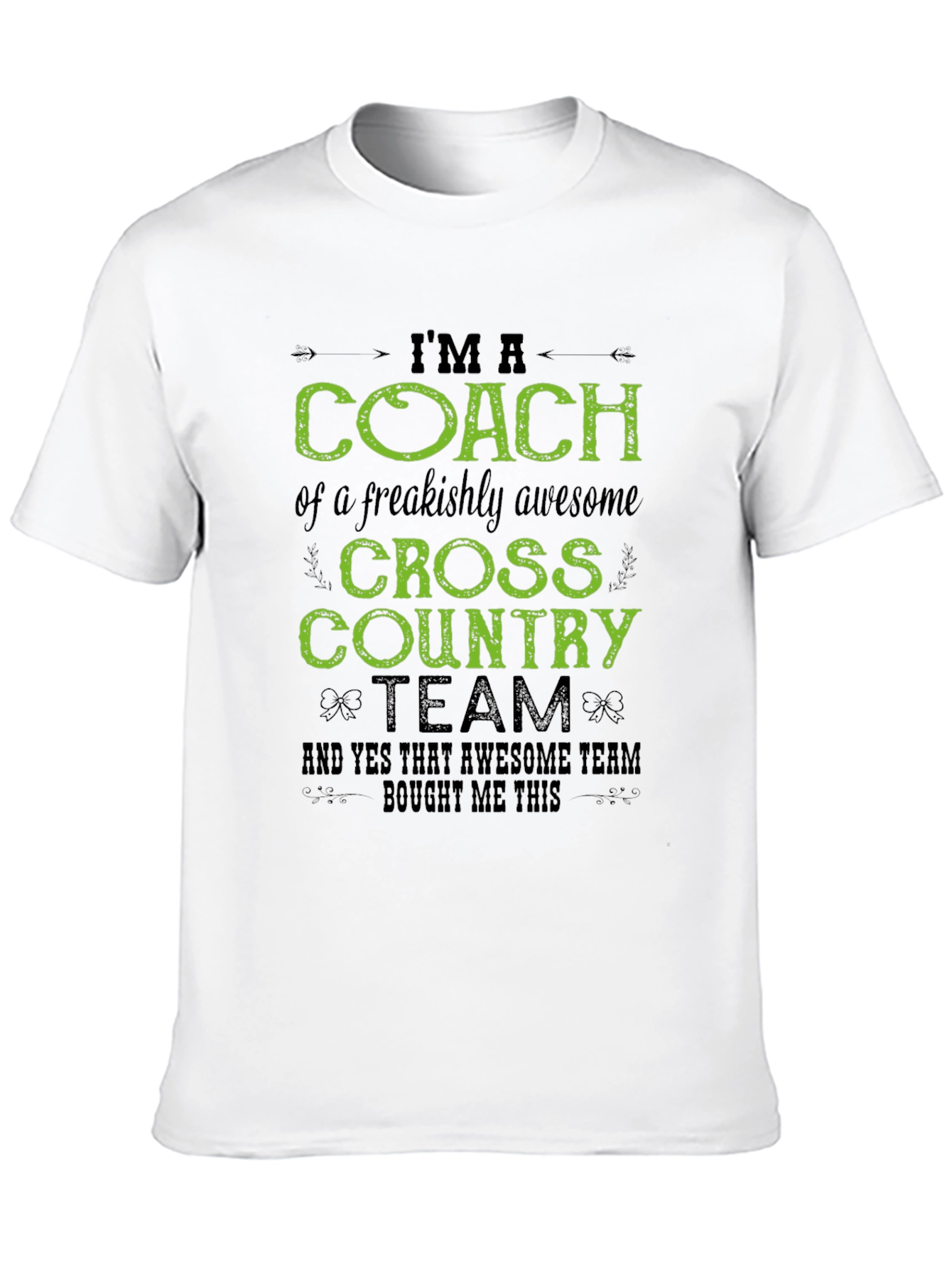 Cross Country Coach T-Shirt - Awesome Team Gift