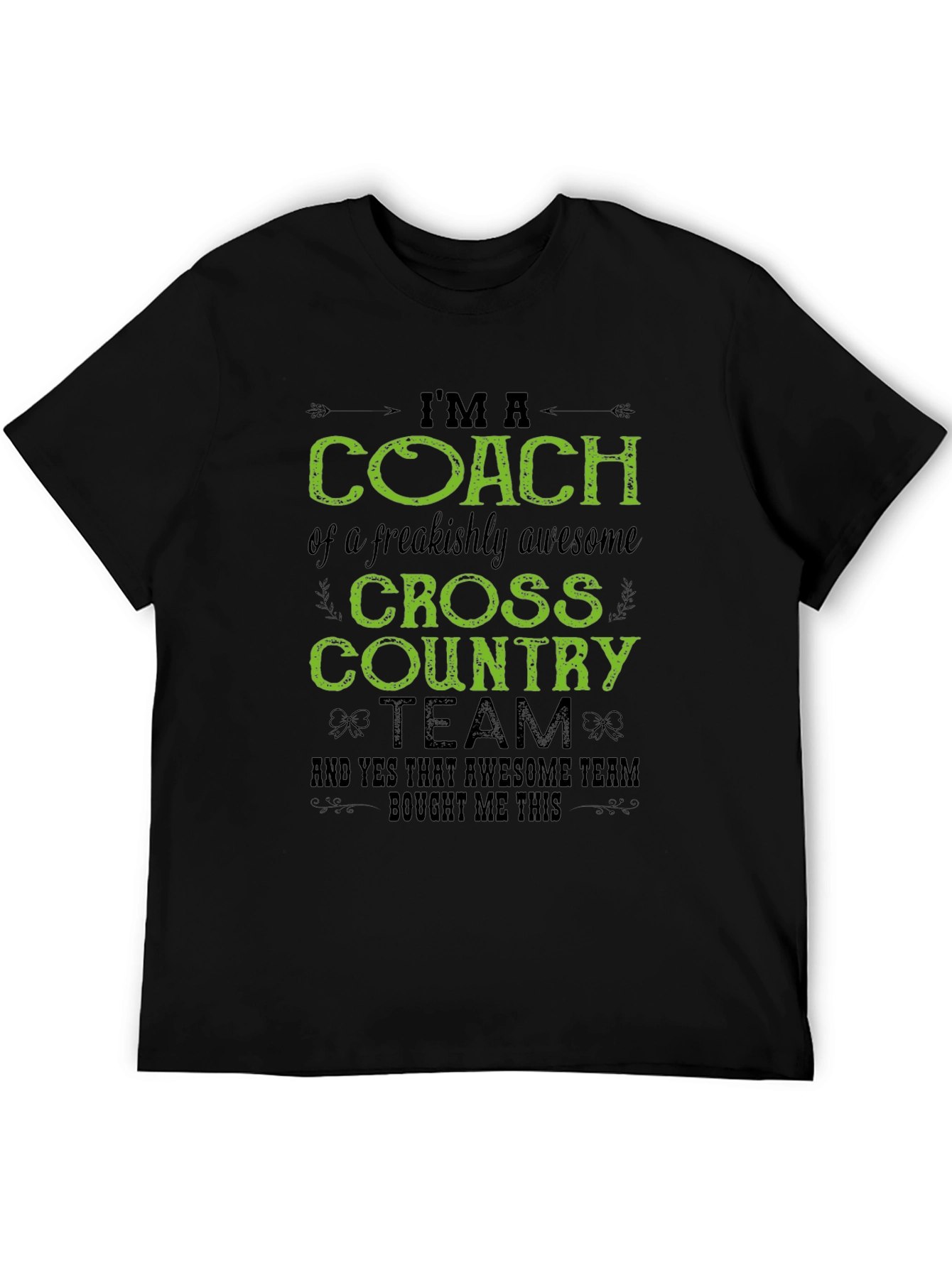 Cross Country Coach T-Shirt - Awesome Team Gift