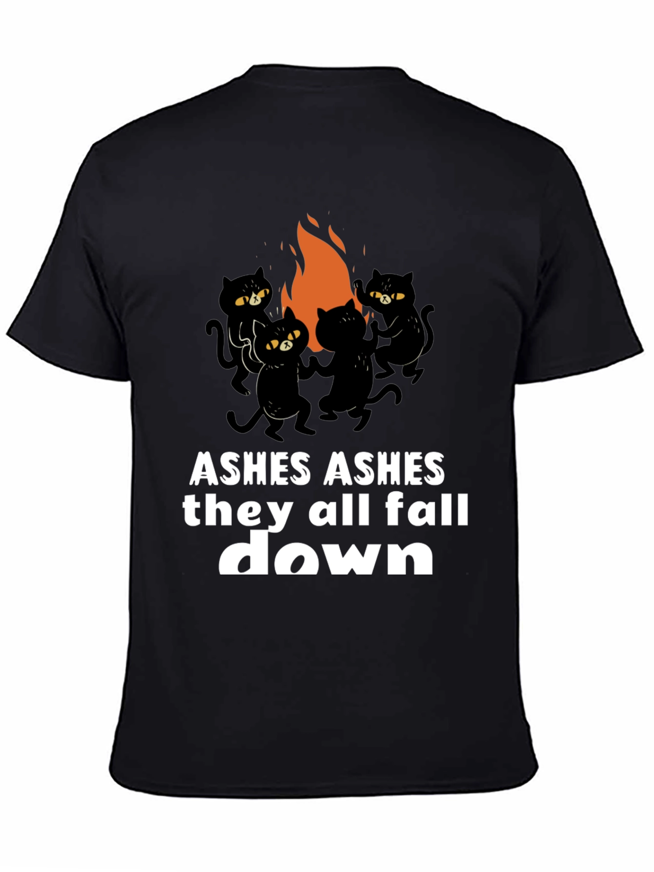 Ashes Black Cat T-Shirt